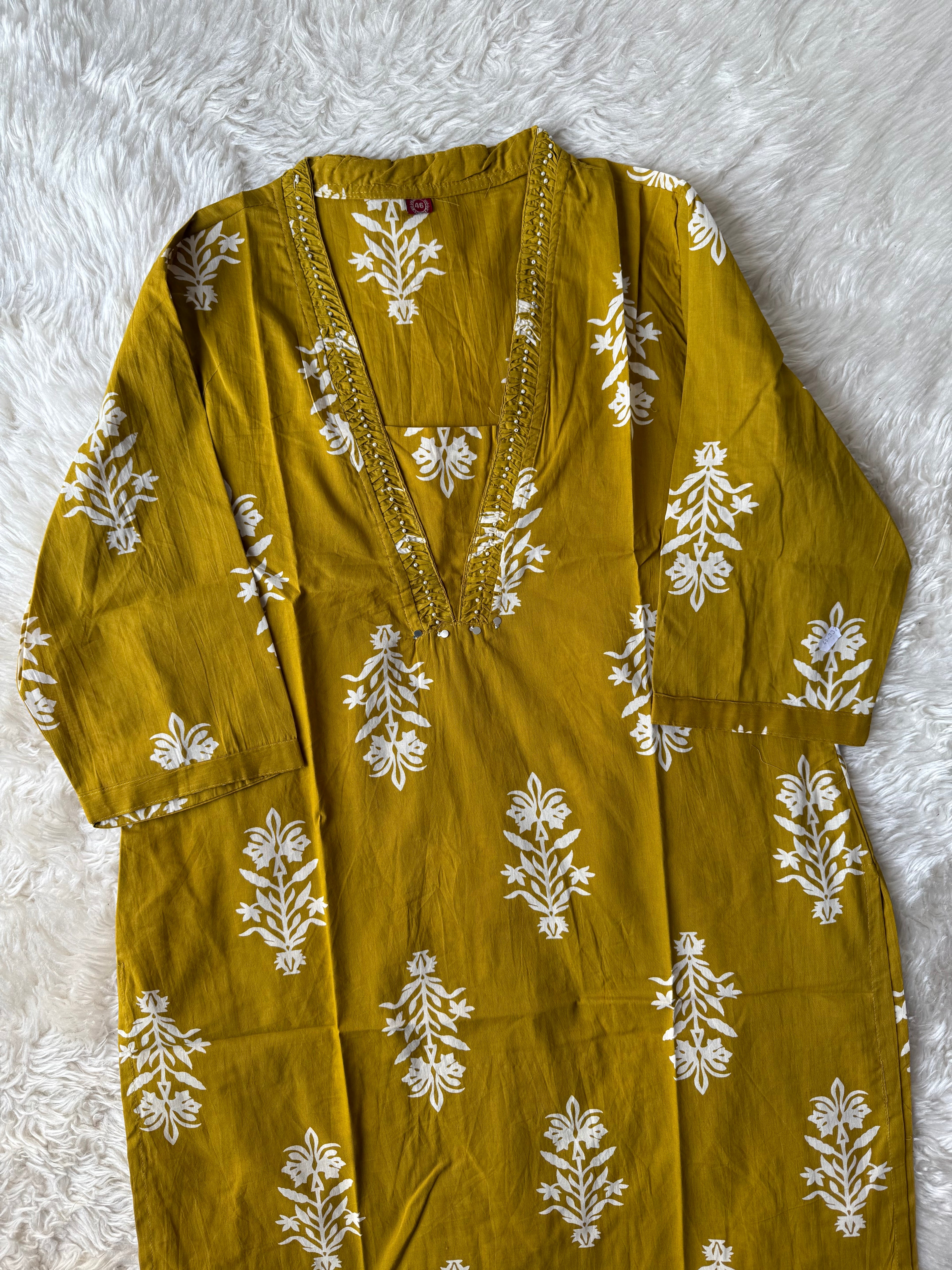 Pure Cotton Kurti