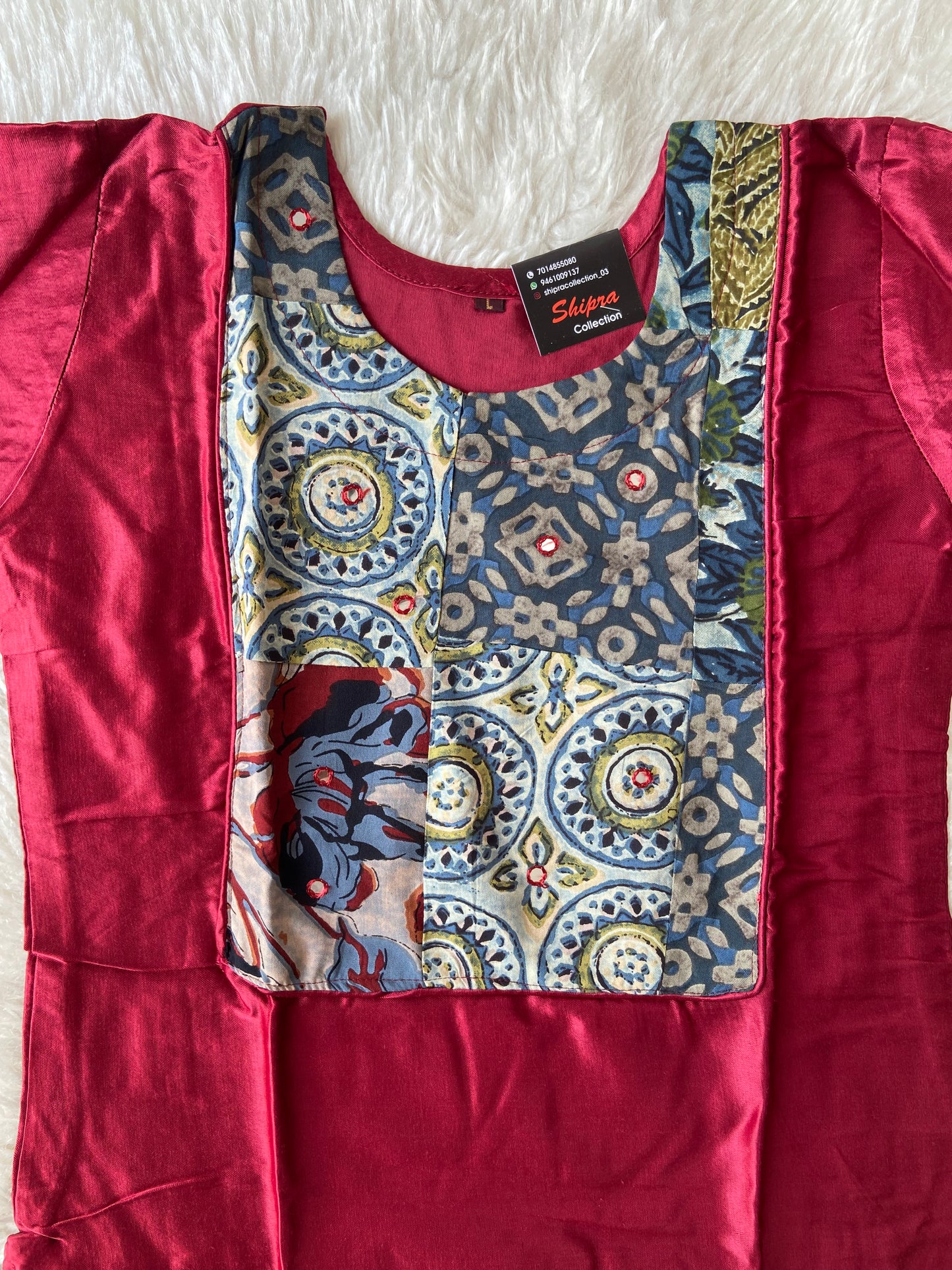 Gazi Silk Kurti