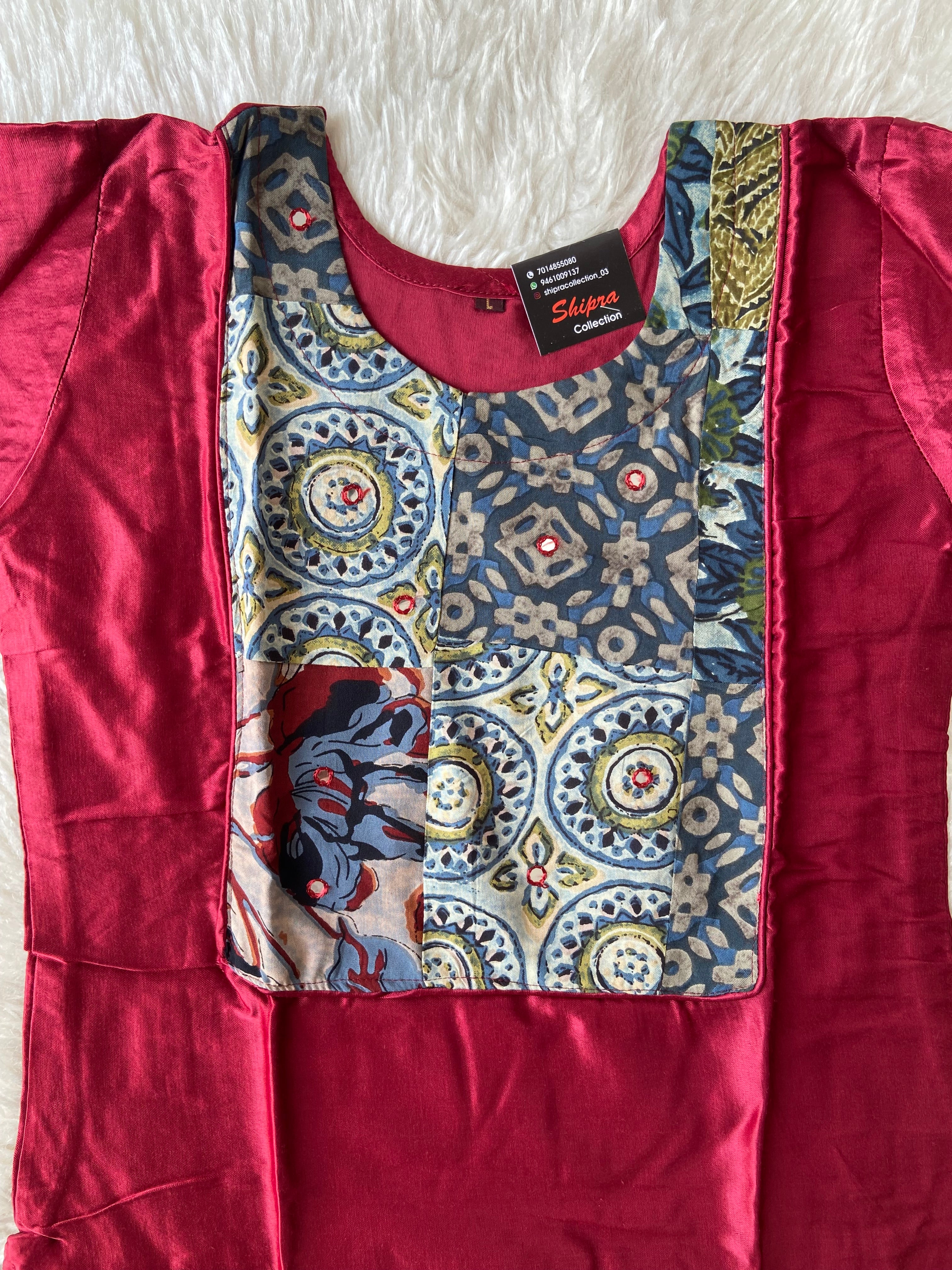 Gazi Silk Kurti