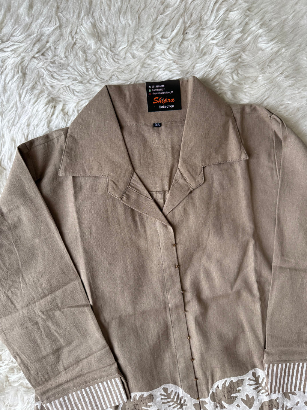 Soft Khadi Cotton Co-ord Set