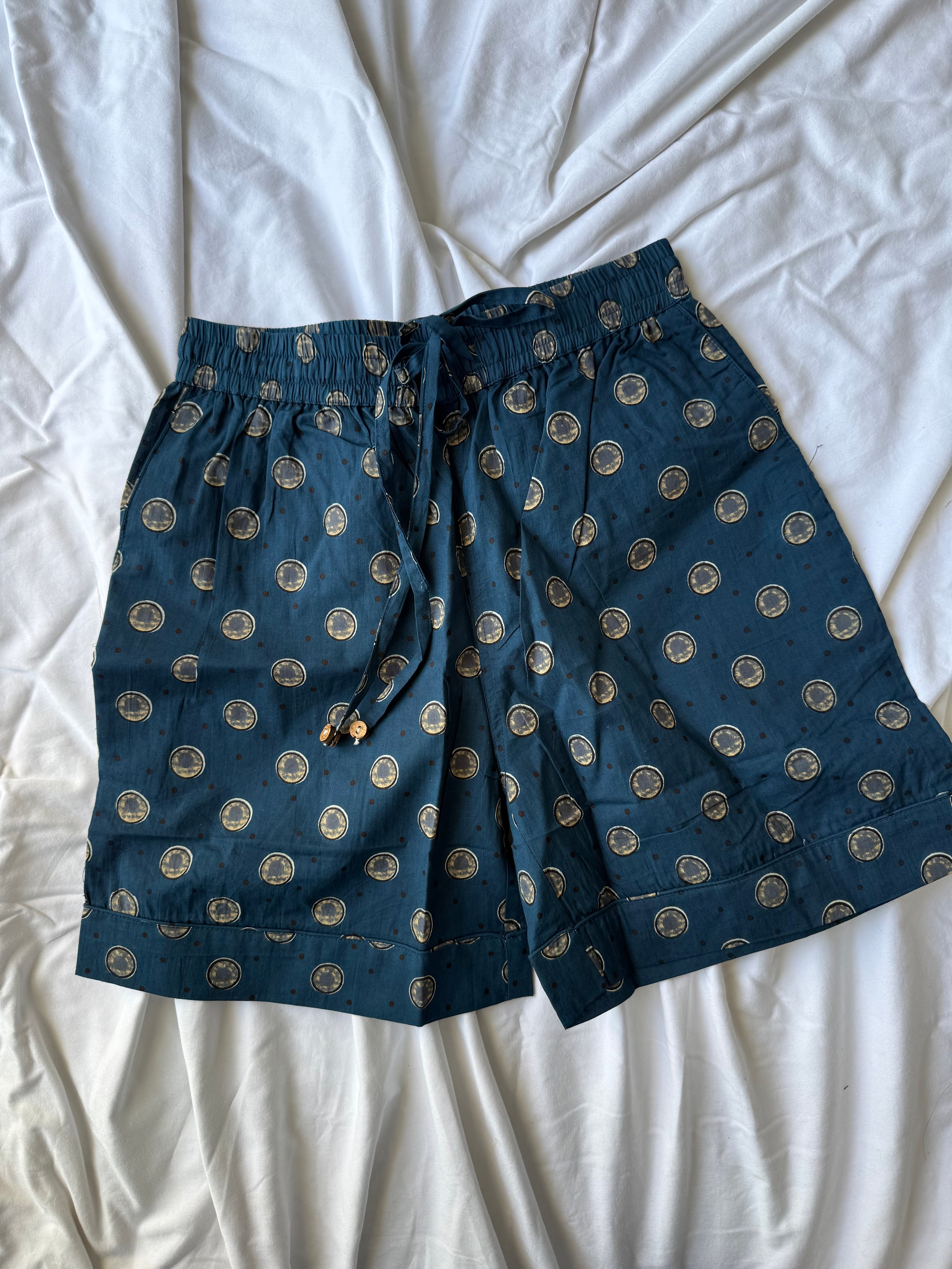 Premium Cotton Shorts Set