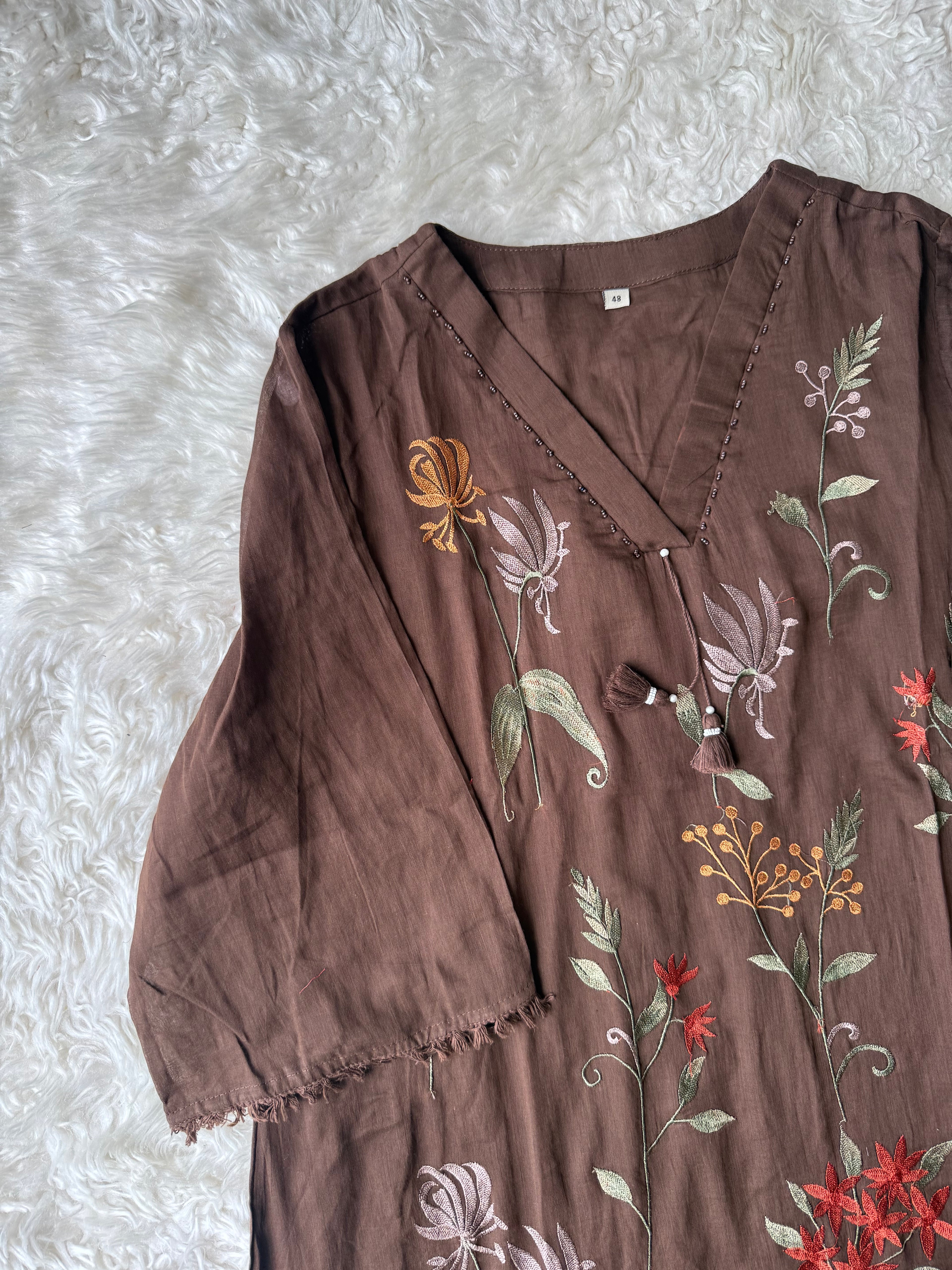 Premium Mul Cotton Thread Work Collection