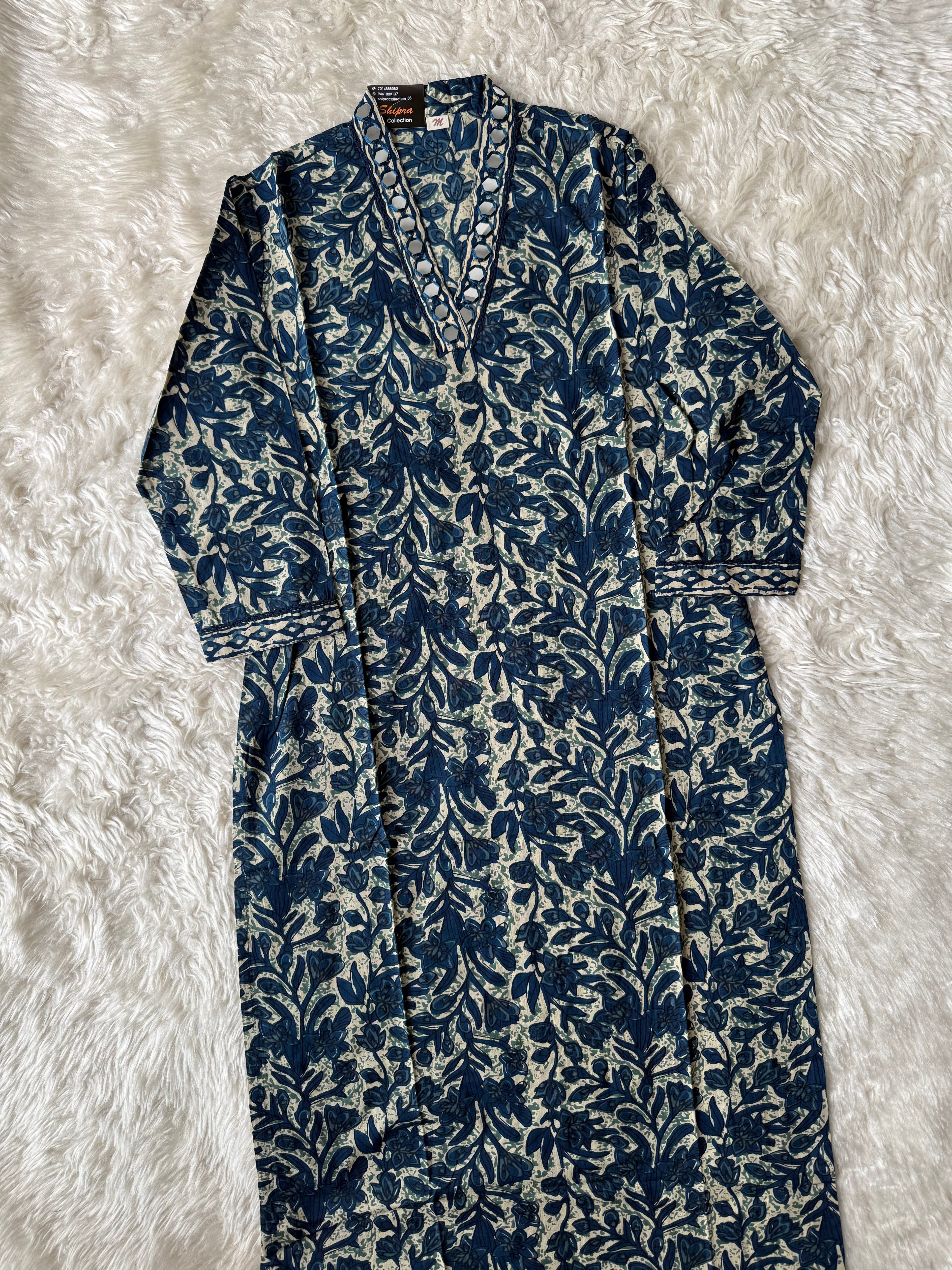 Premium Cotton Kurti Pant Dupatta Set