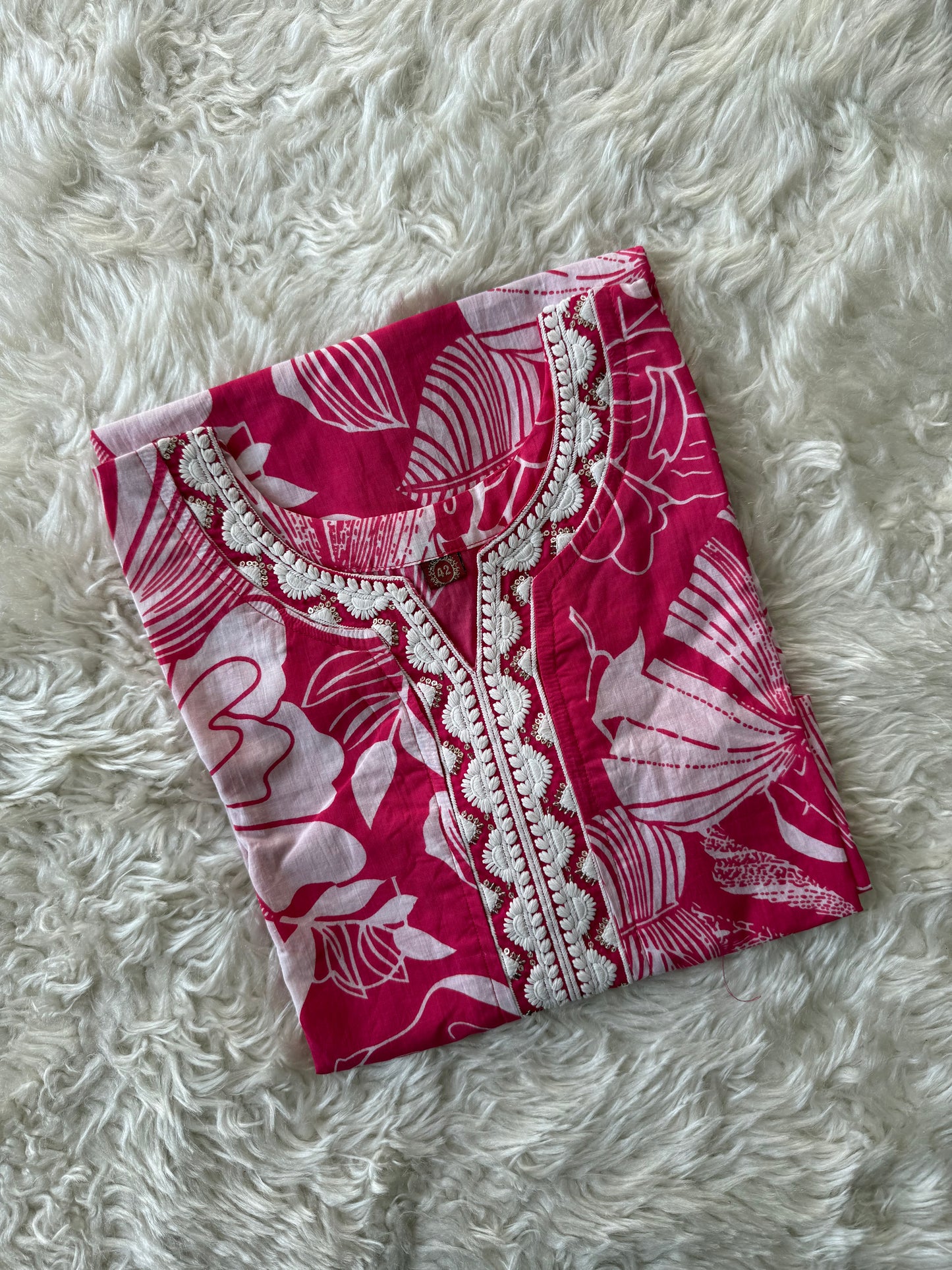 Pure Cotton Kurti