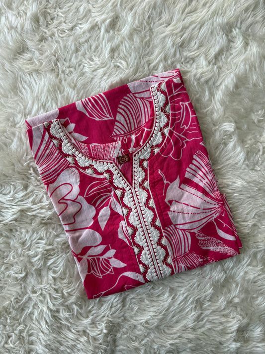 Pure Cotton Kurti