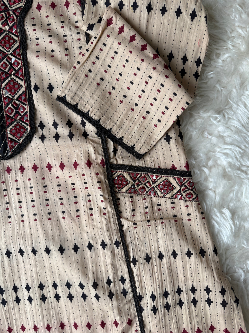 Budget Friendly Kurti Pant Dupatta Set