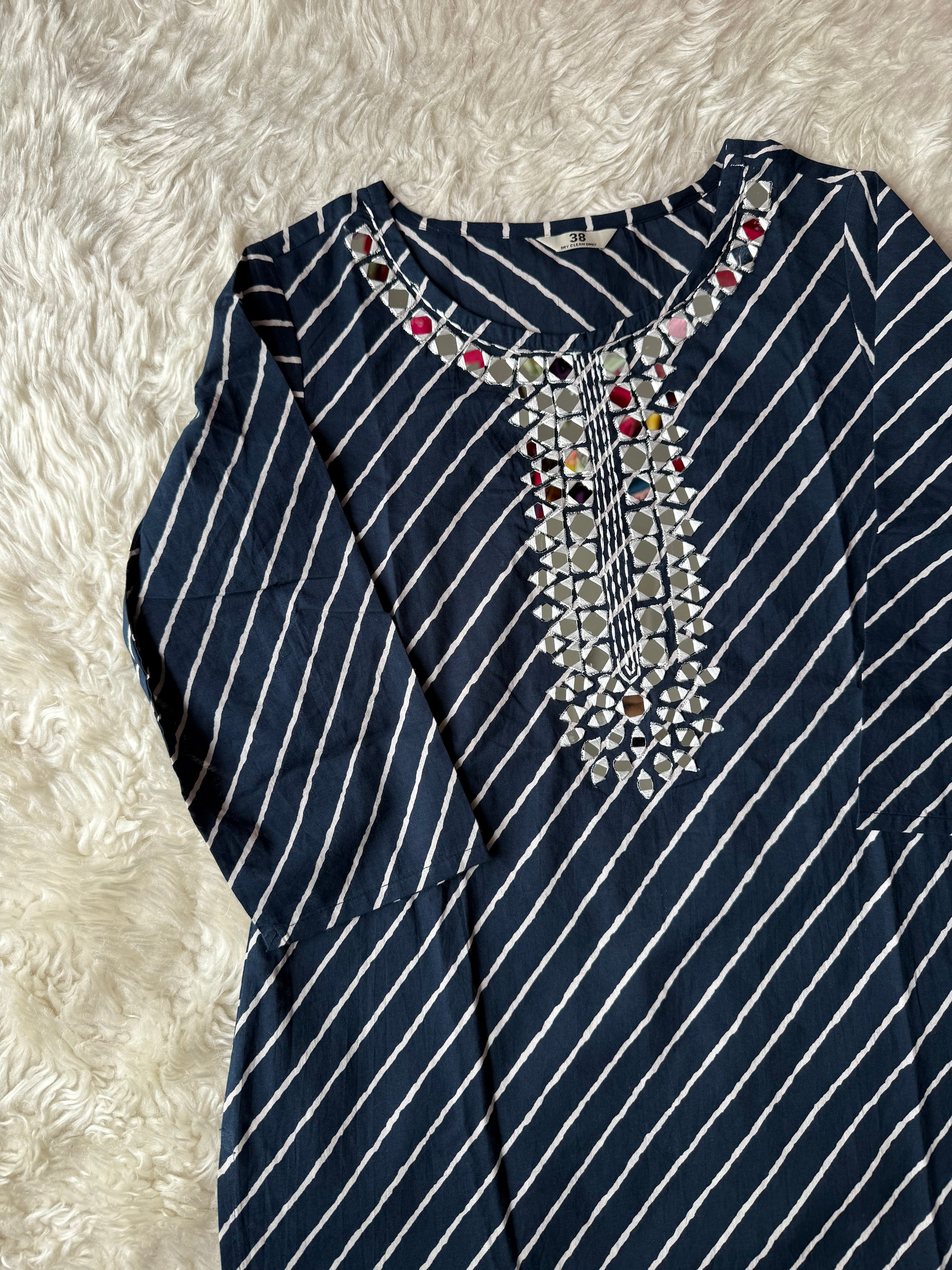Premium Cotton Lehariya Set
