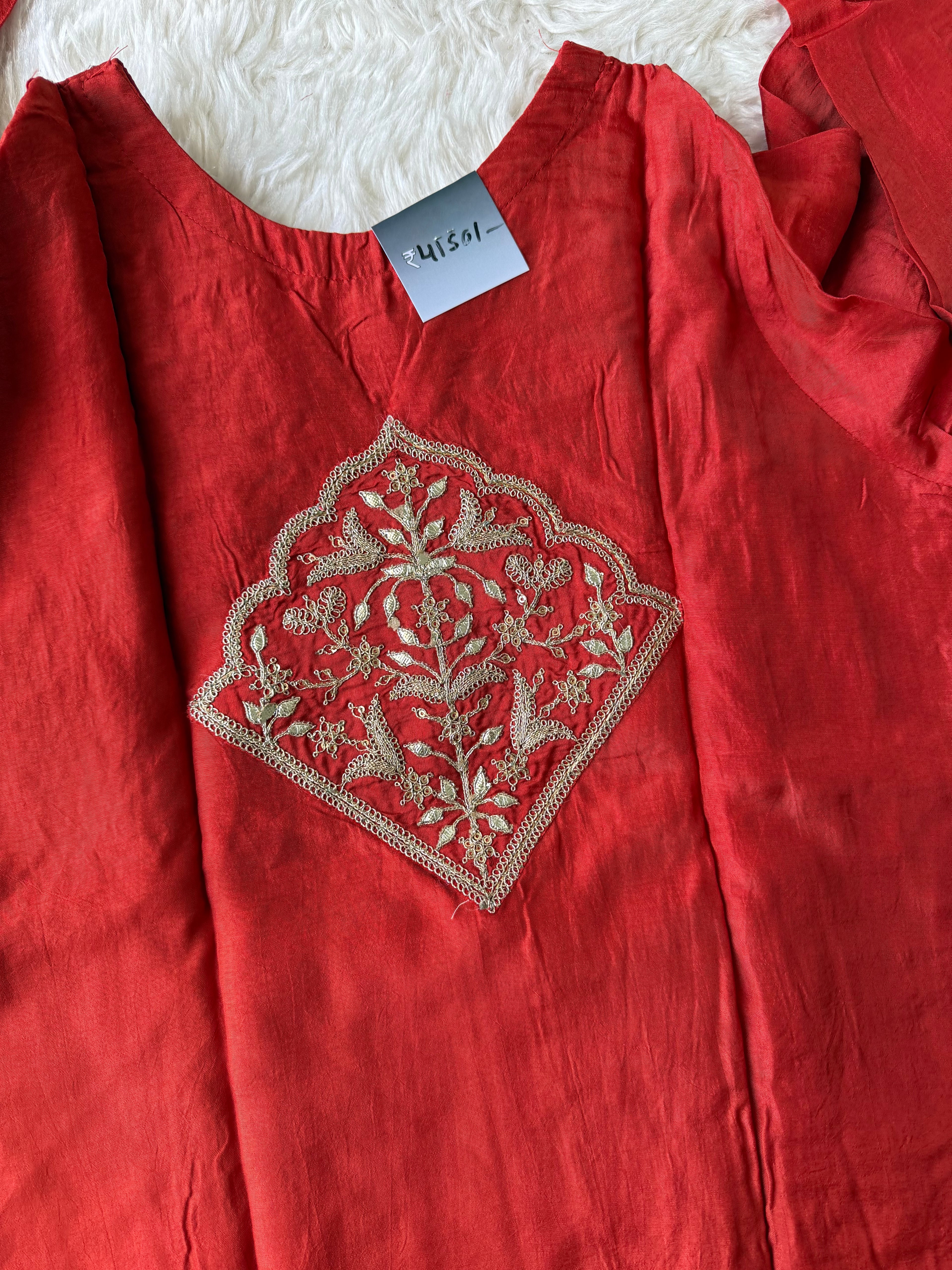 Dola Silk Kurti Pant Dupatta Set