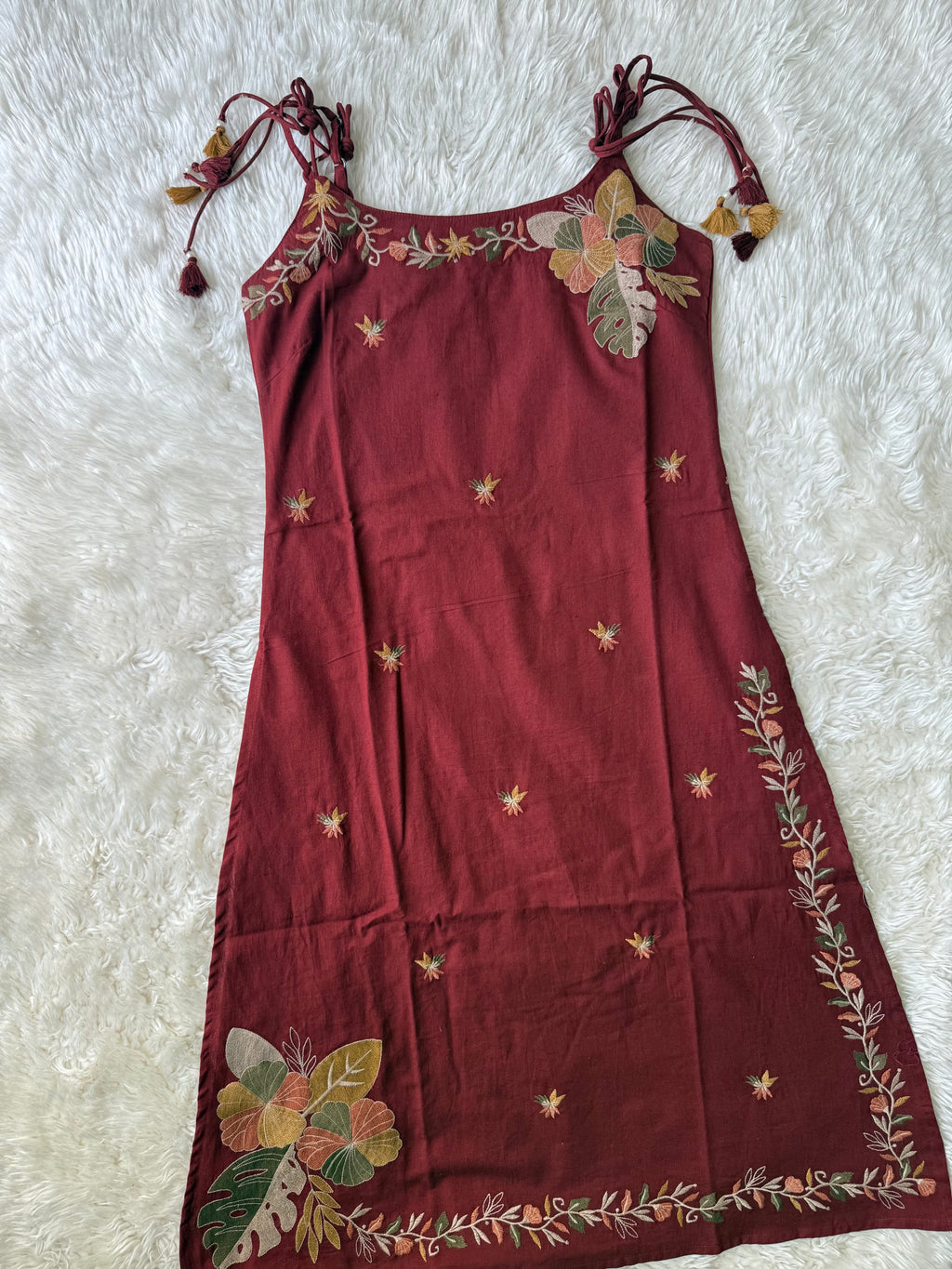 Khadi Cotton Noodle Strap Set