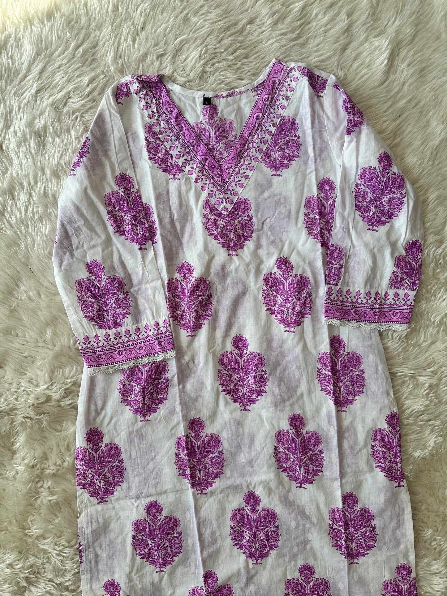 Pure Cotton Kurti