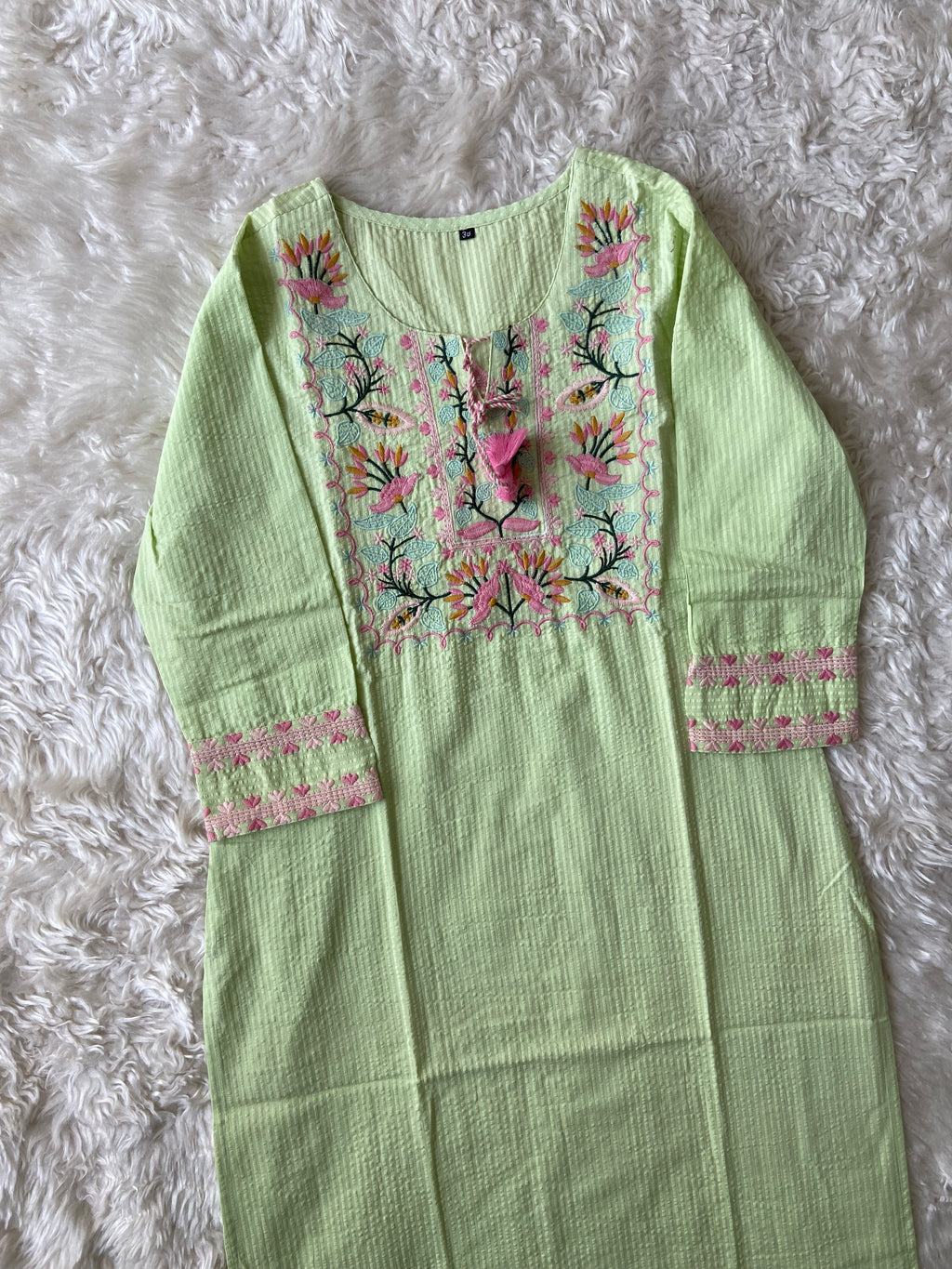 Premium Cotton Thread Work Collection