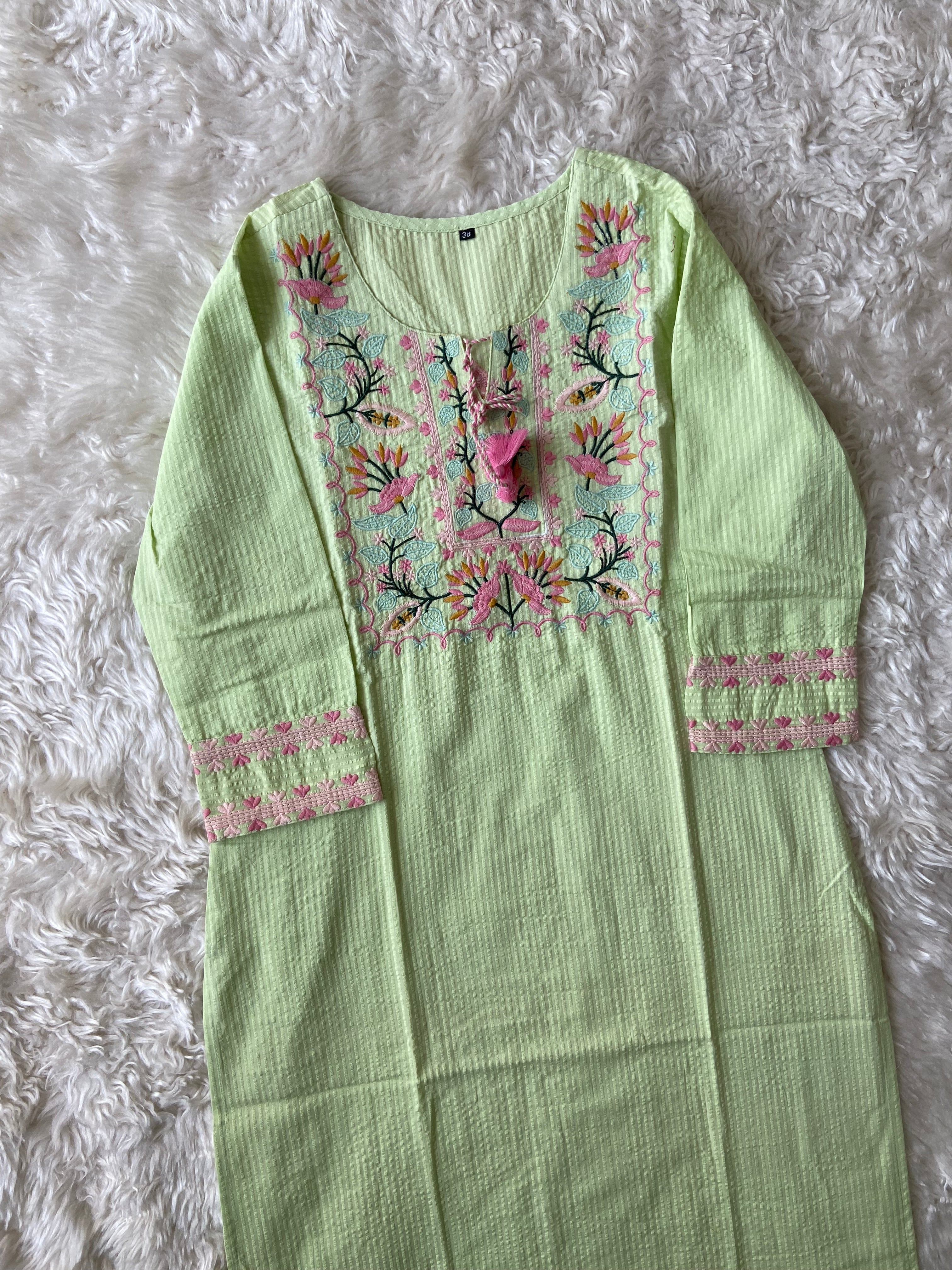 Premium Cotton Thread Work Collection