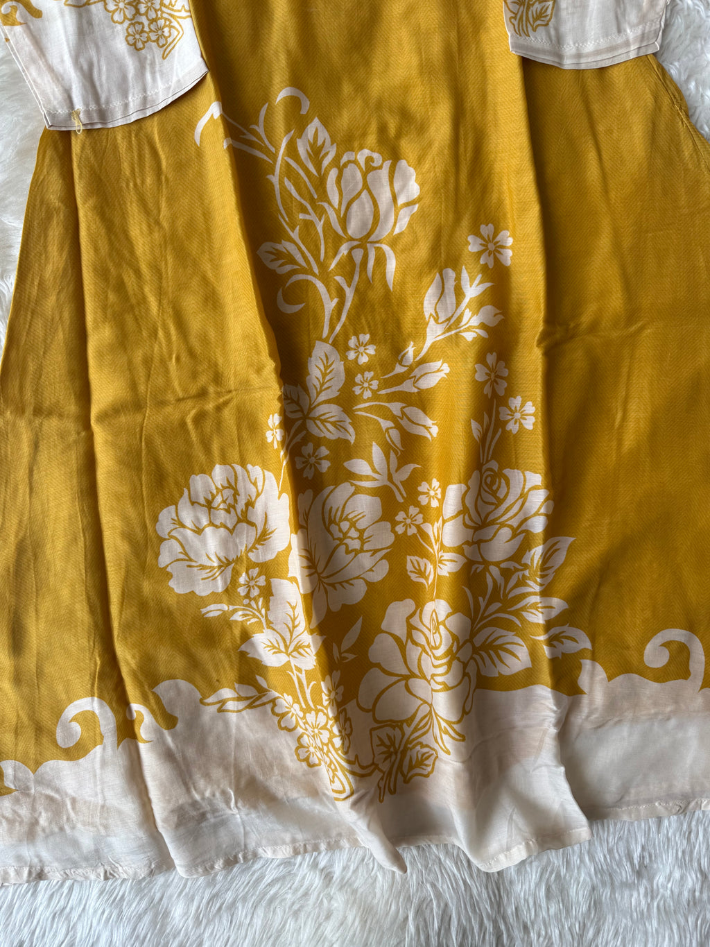 Pure Muslin Silk Kurti Pant Dupatta Set