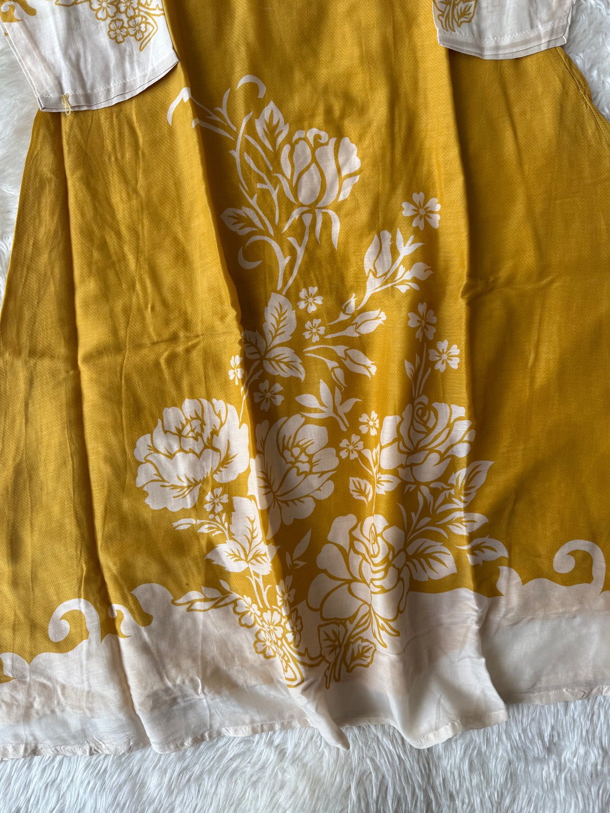 Pure Muslin Silk Kurti Pant Dupatta Set