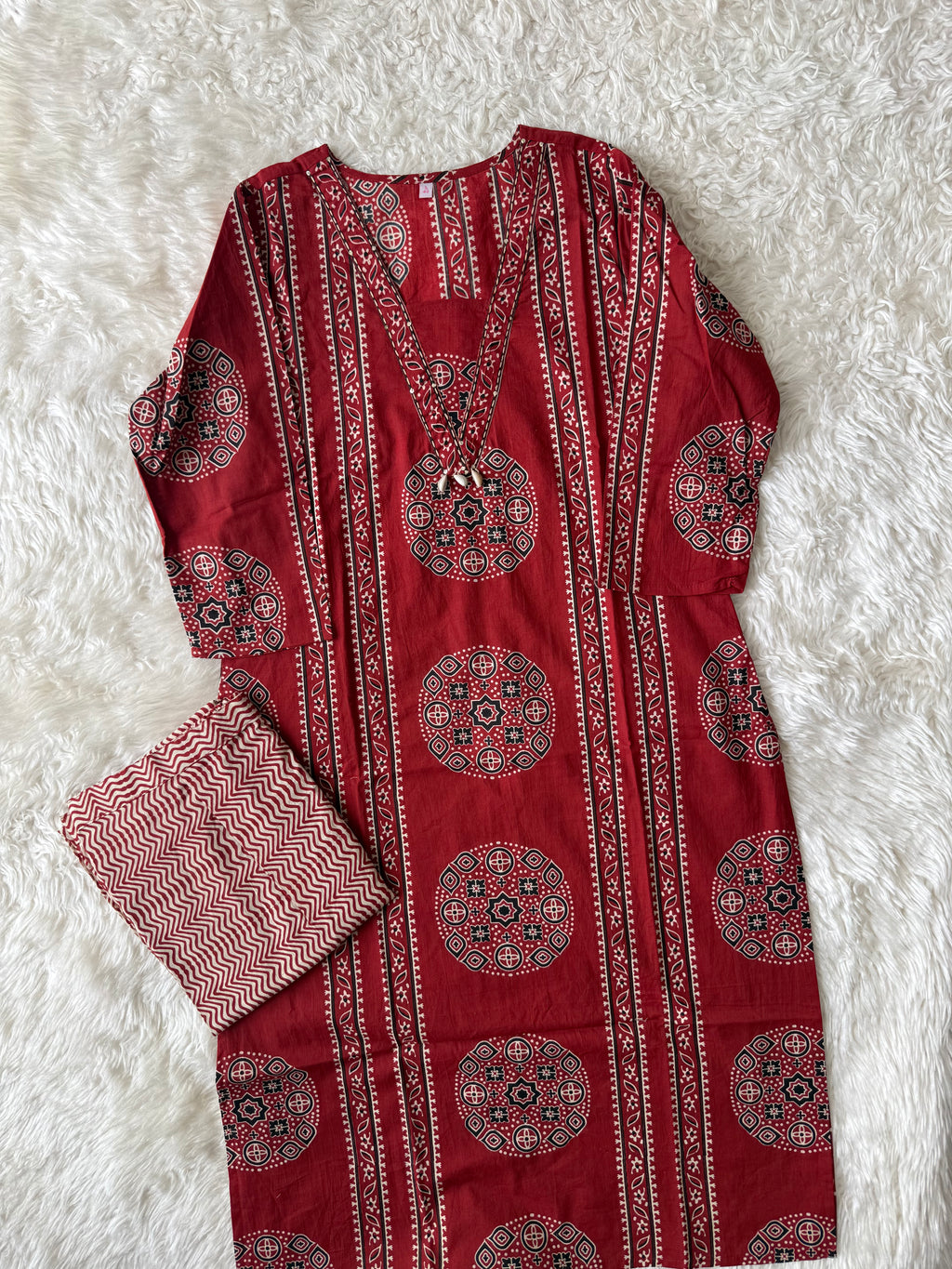 Premium Cotton Kurti Pant Set