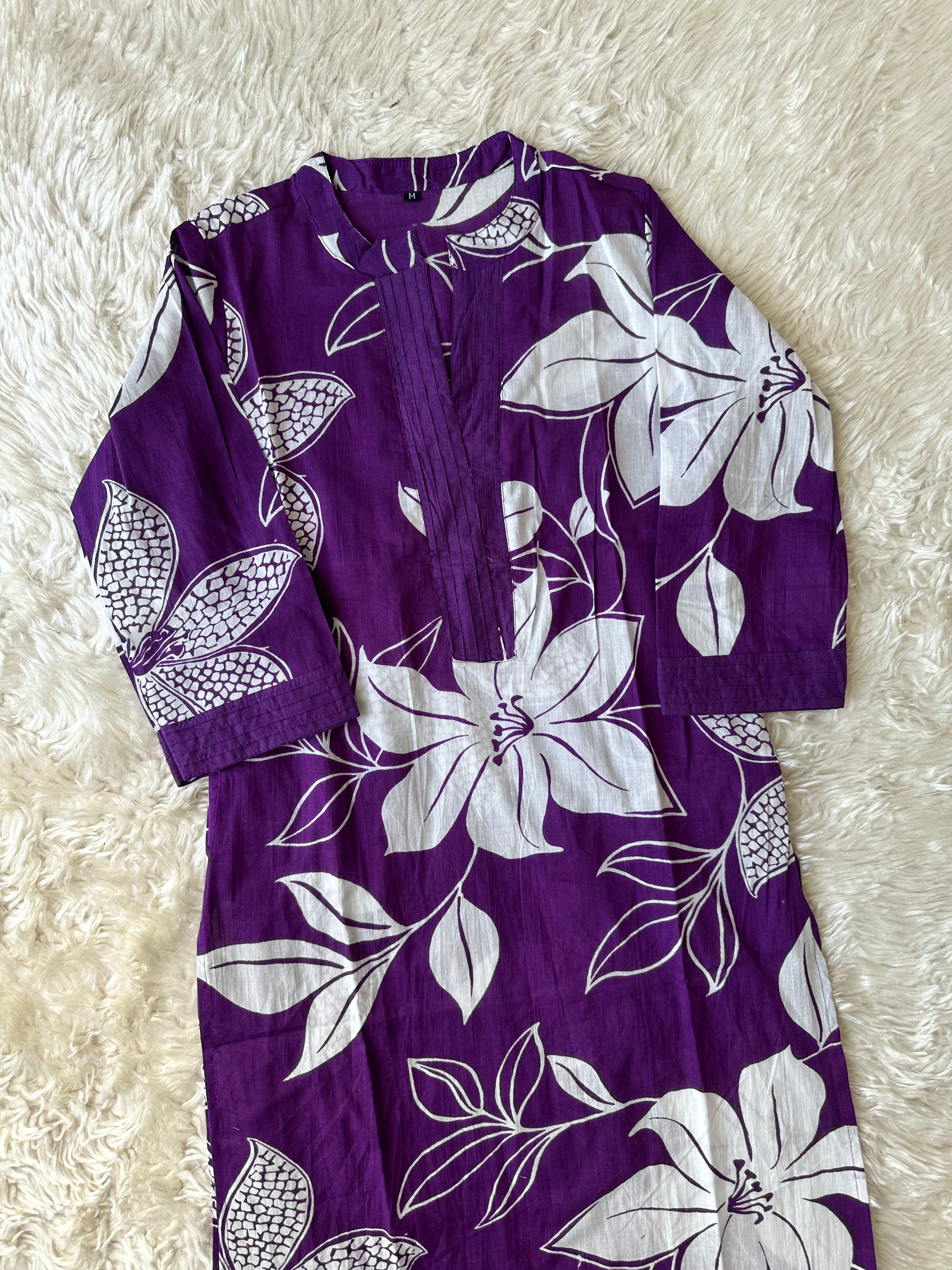 Cotton Kurti Pant Set