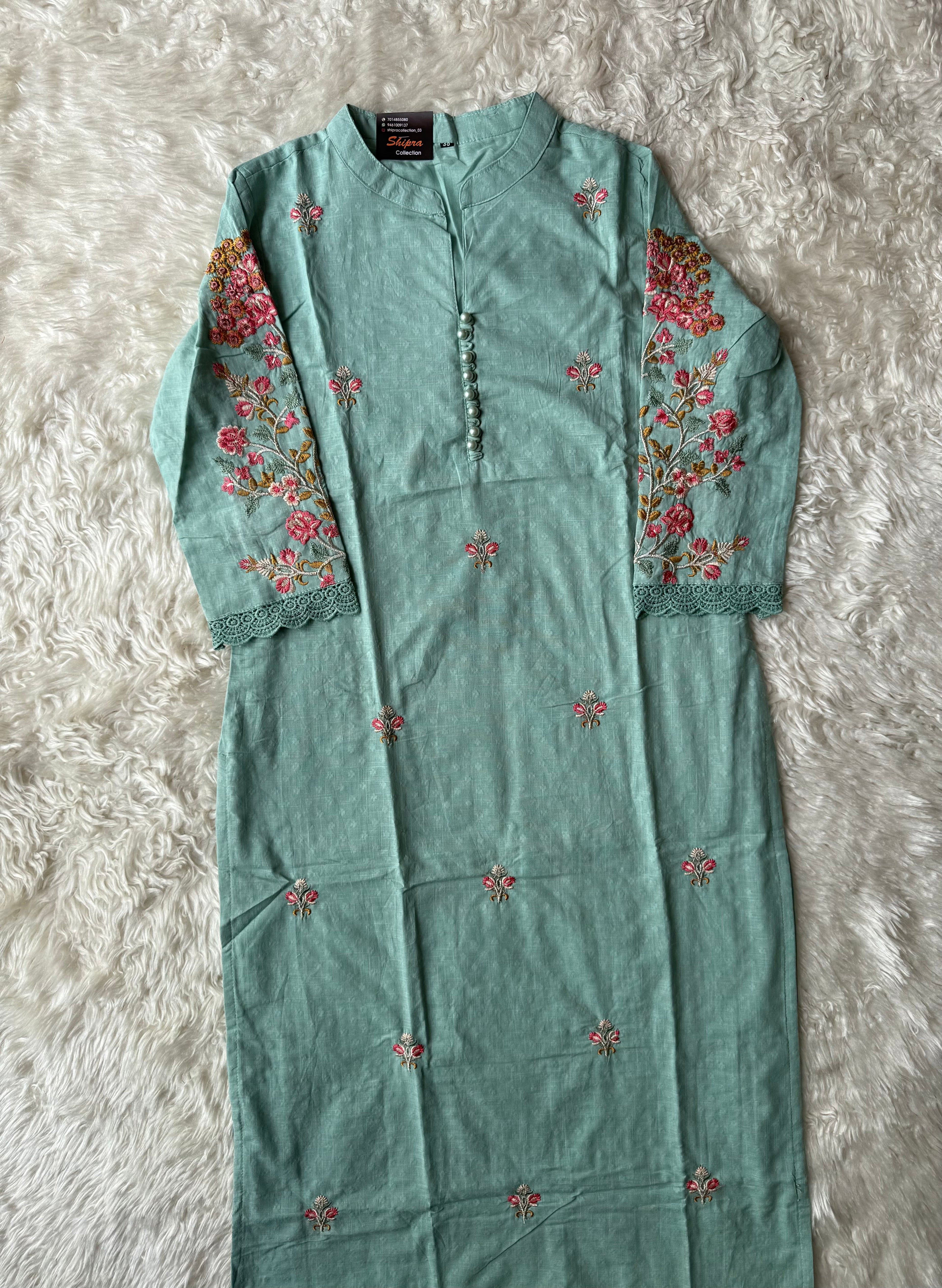 Premium Cotton Thread Work Collection