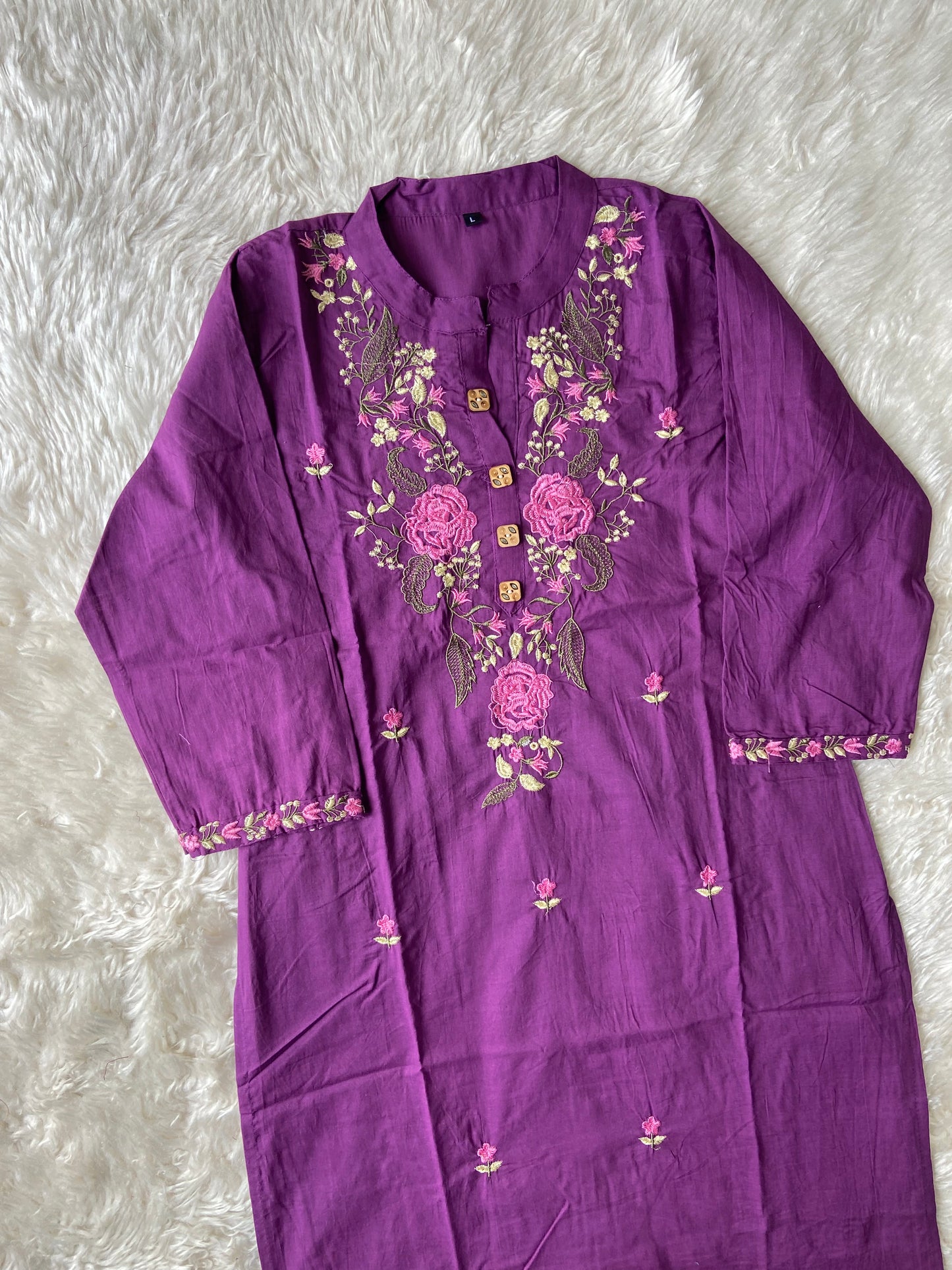 Cotton Kurti Pant Set