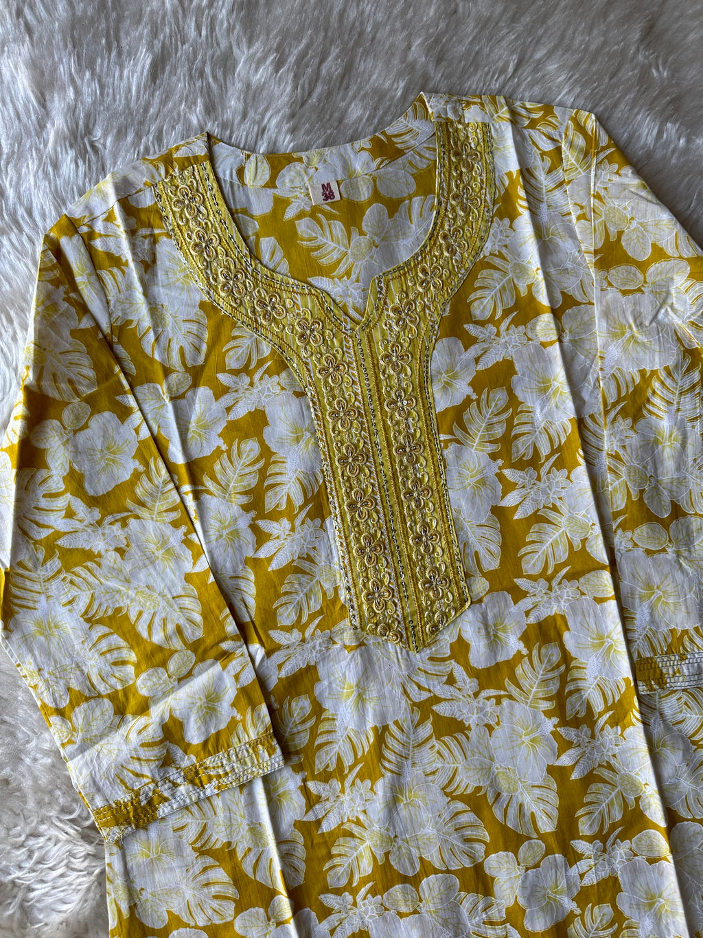 Pure Cotton Kurti Pant Set