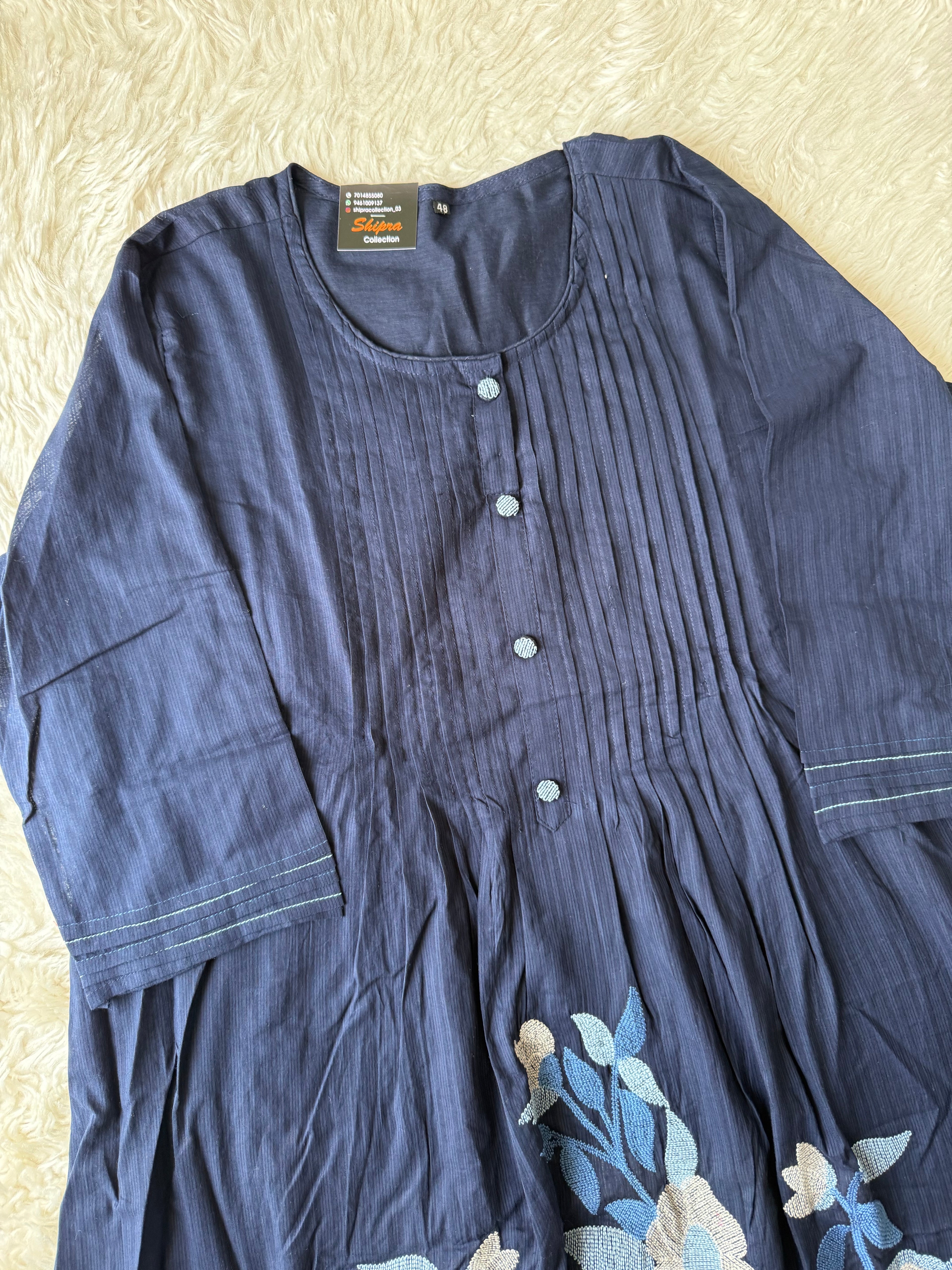 Premium Cotton Thread Work Collection