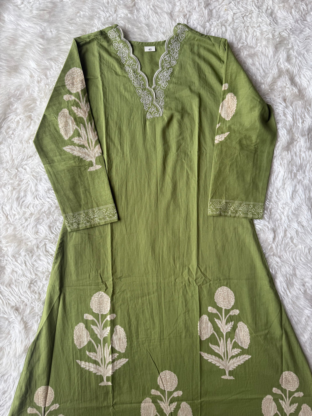 Premium Cotton Kurti Plazo Dupatta Set