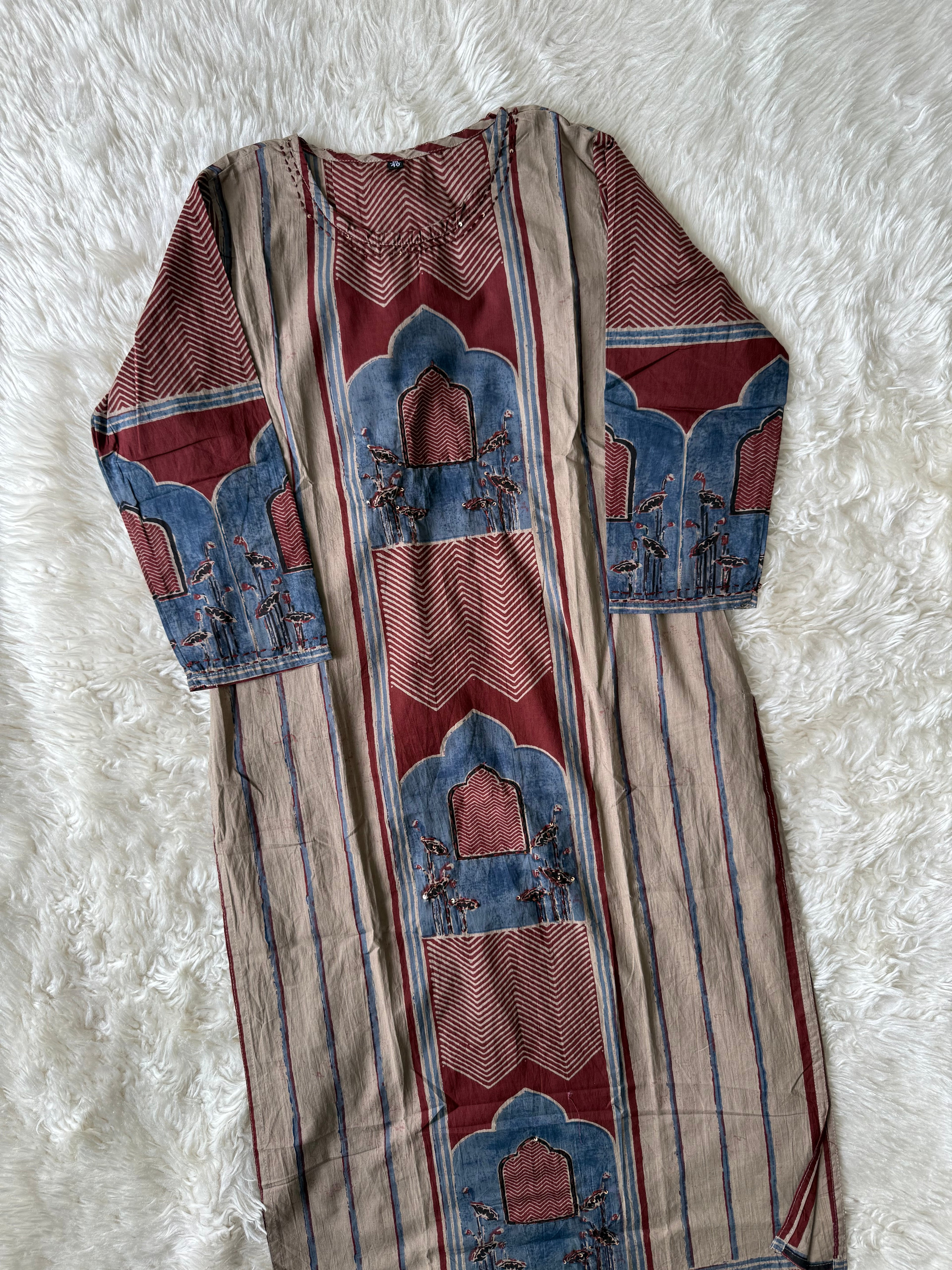 Premium Cotton Kurti Pant Dupatta Set