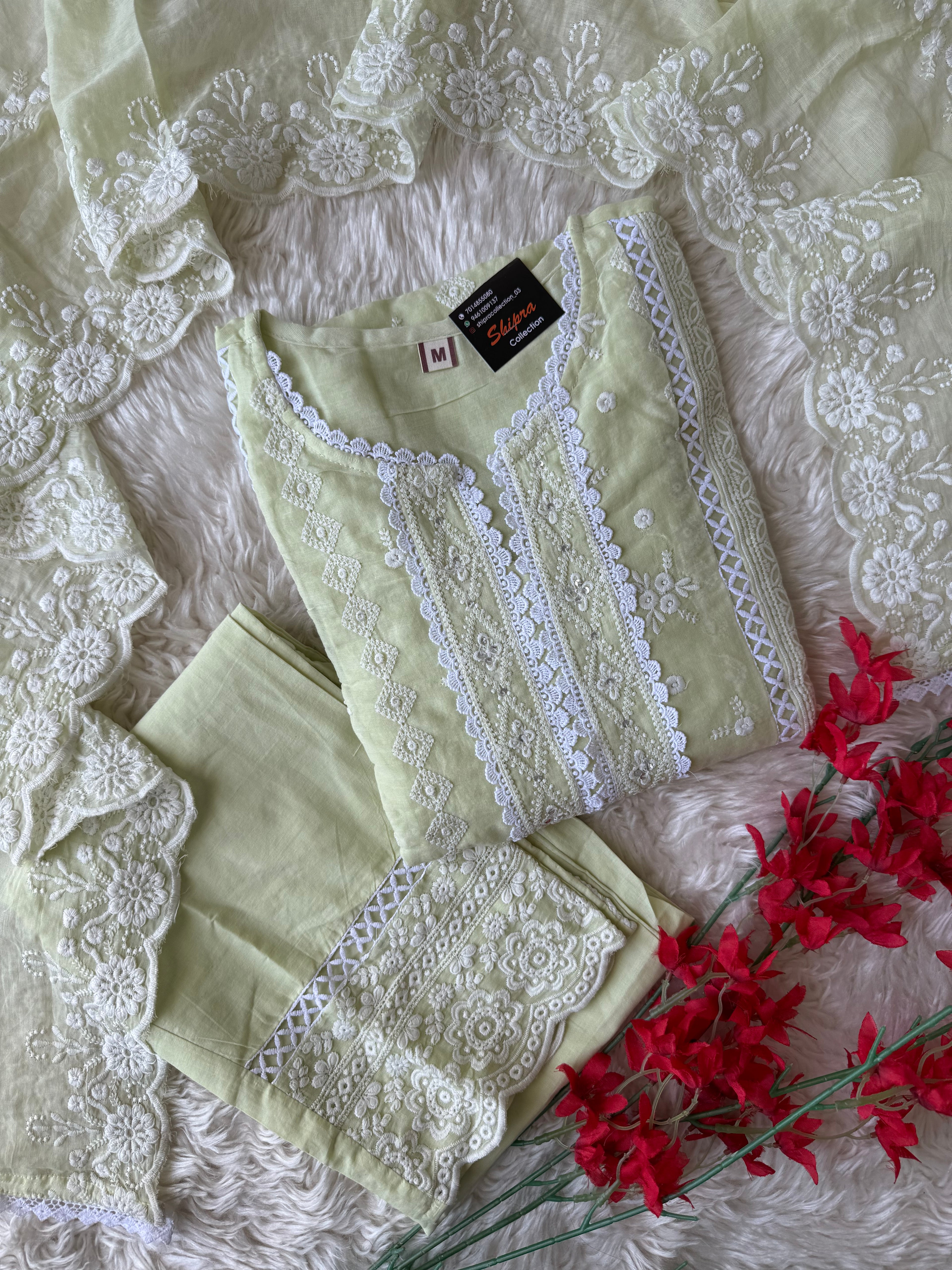 Premium Mul Cotton Chikankari Collection