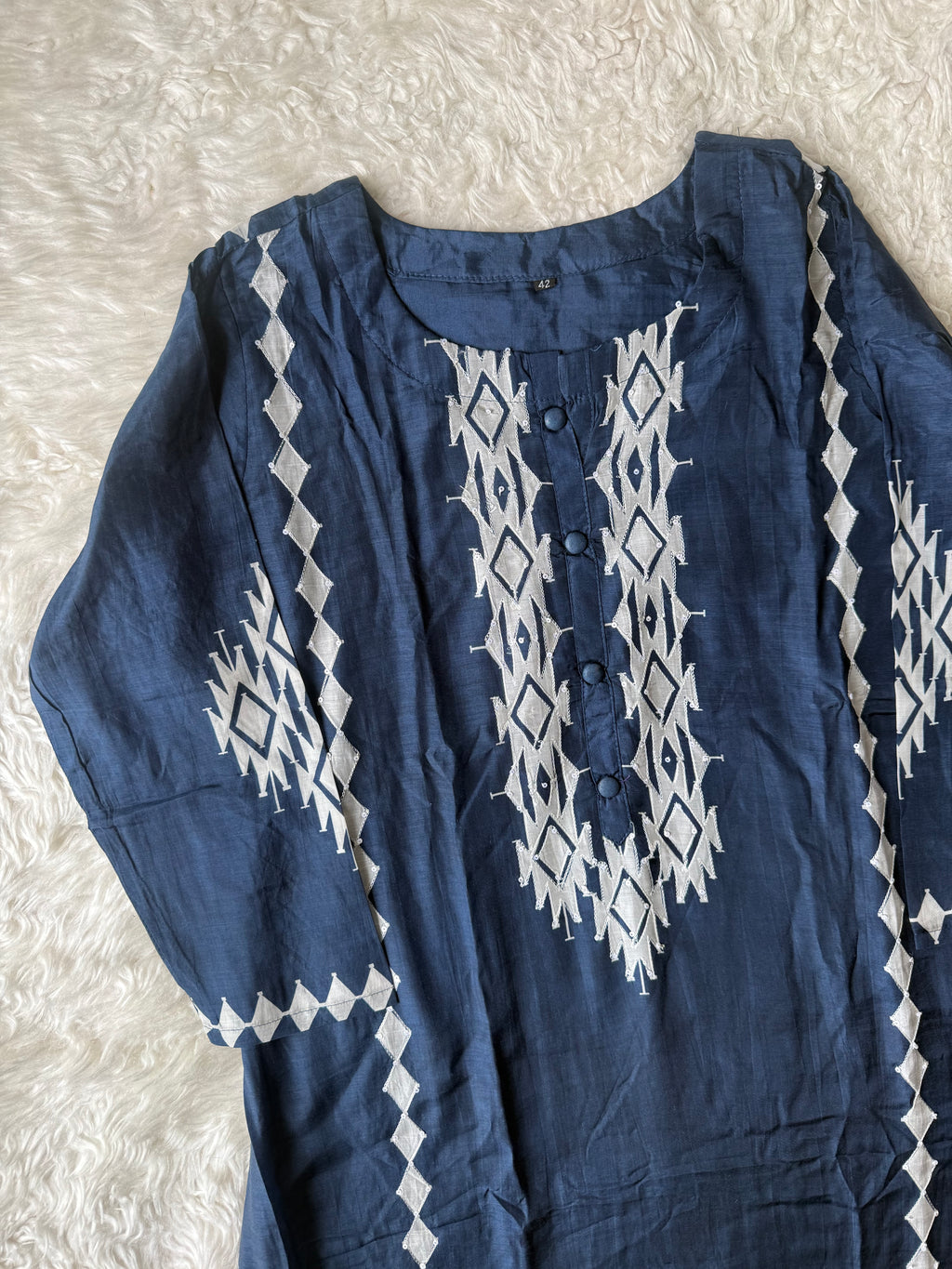 Butter Silk Kurti Pant Dupatta Set
