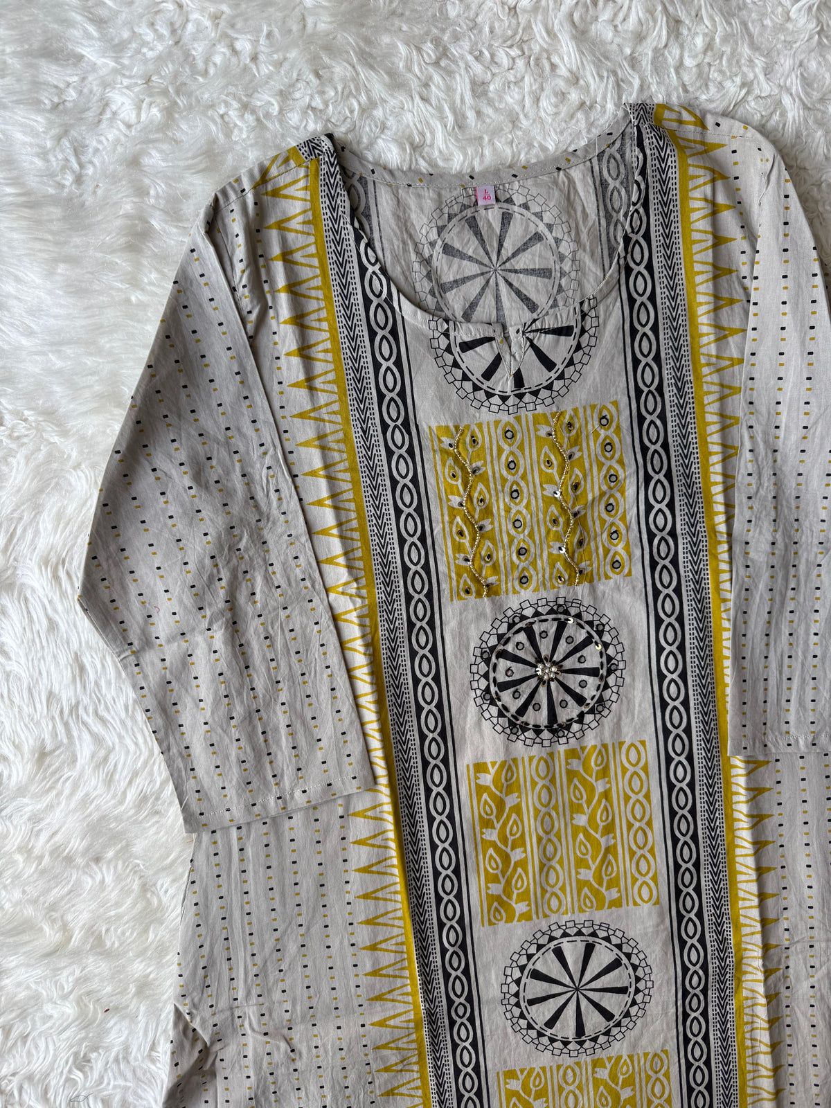 Pure Cotton Kurti Pant Set
