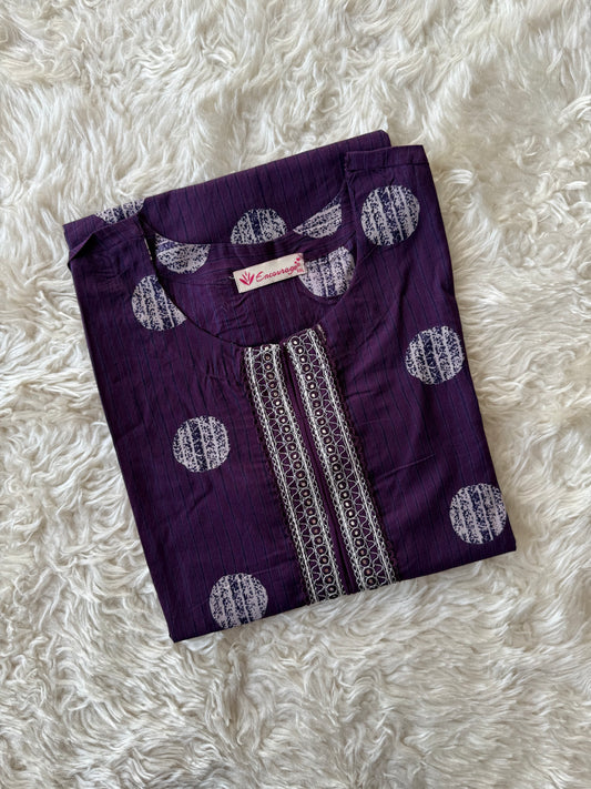 Pure Cotton Kurti