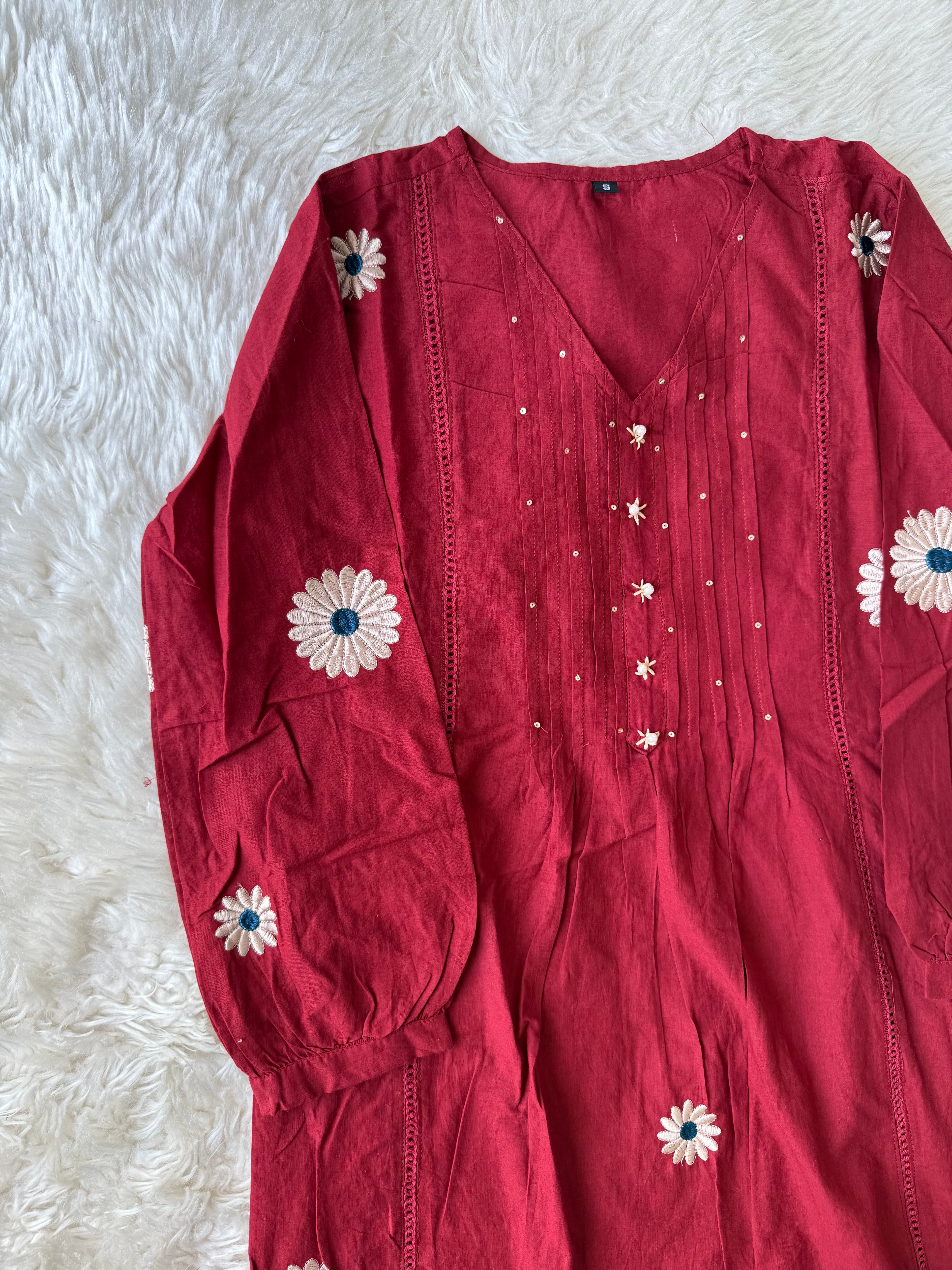Premium Cotton Kurti Pant Dupatta Set