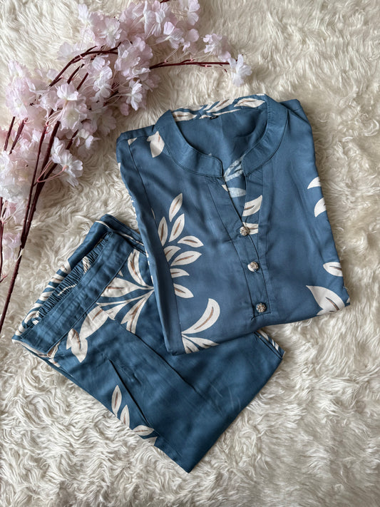Butter Silk co-ord Set