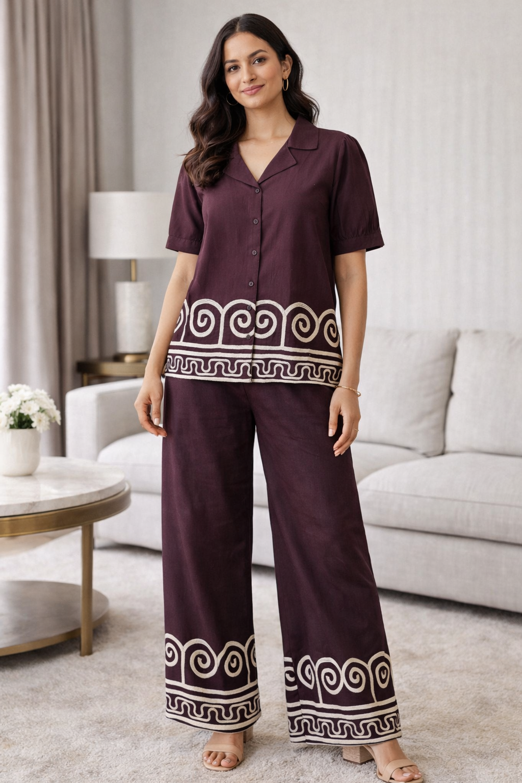 Soft Khadi Cotton Co-ord Set
