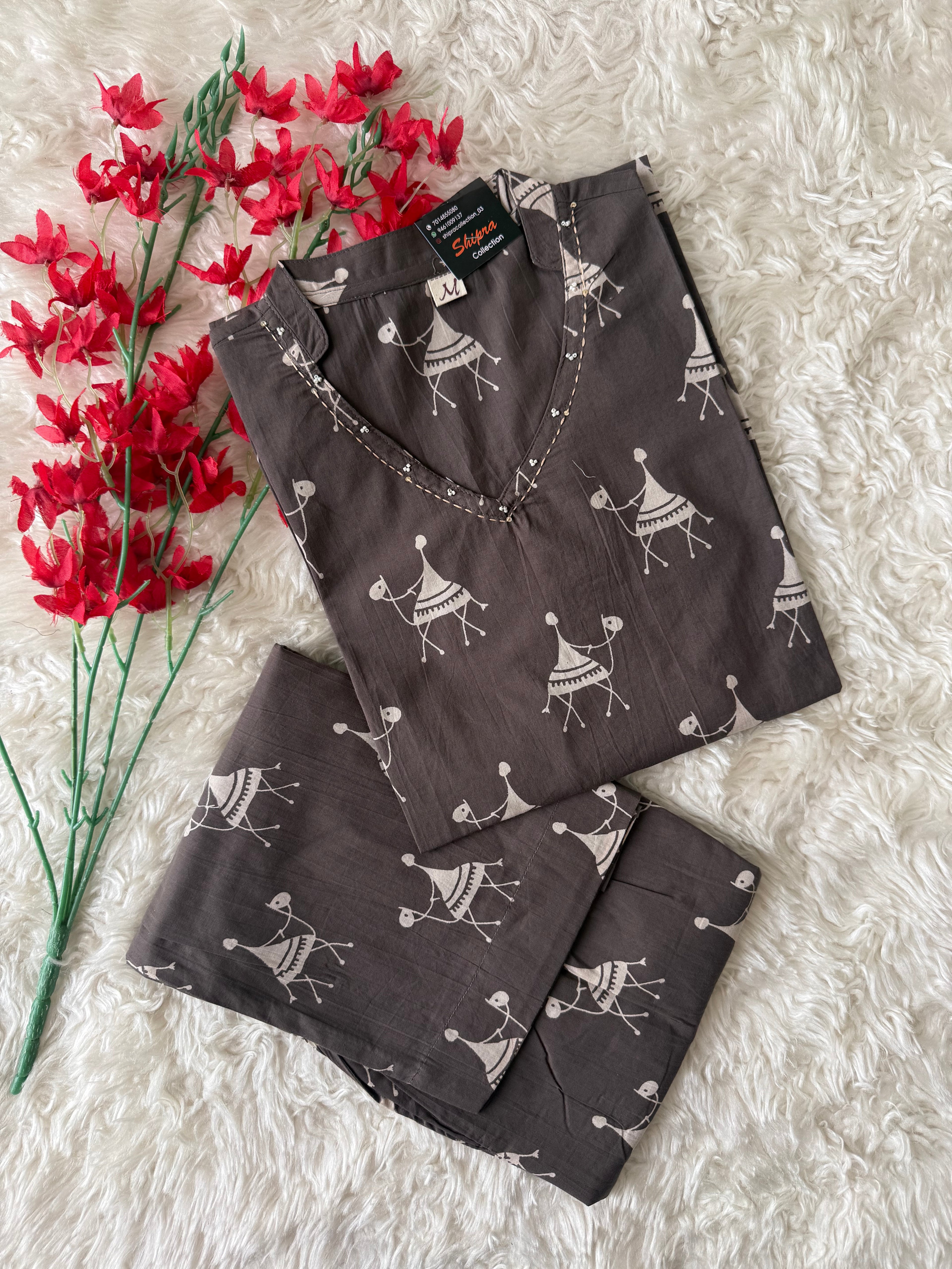 Pure Cotton Co-ord Set