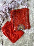 Cotton FLARE Kurti Pant Set