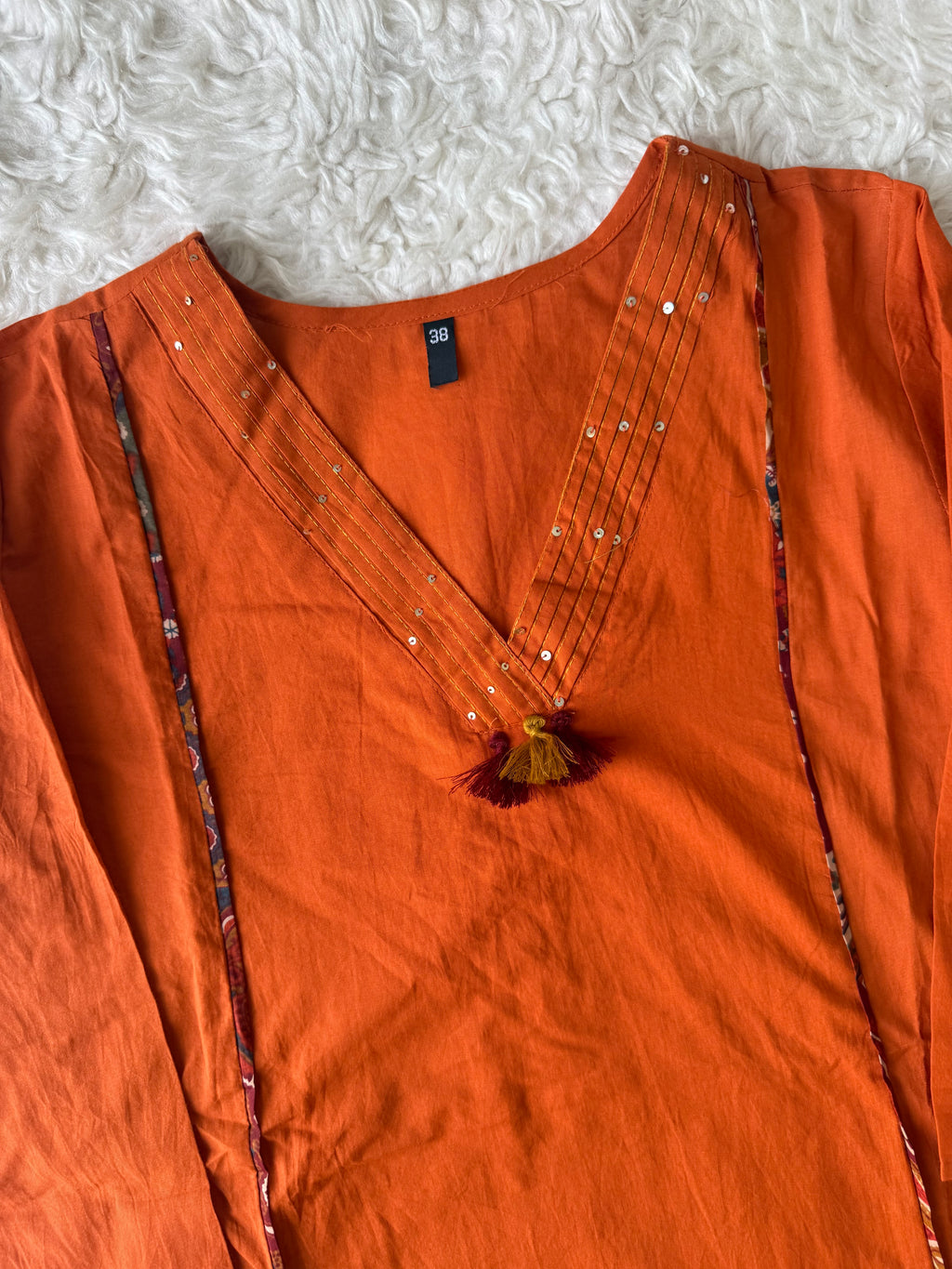 Pure Cotton Aline Kurti Plazo Dupatta Set