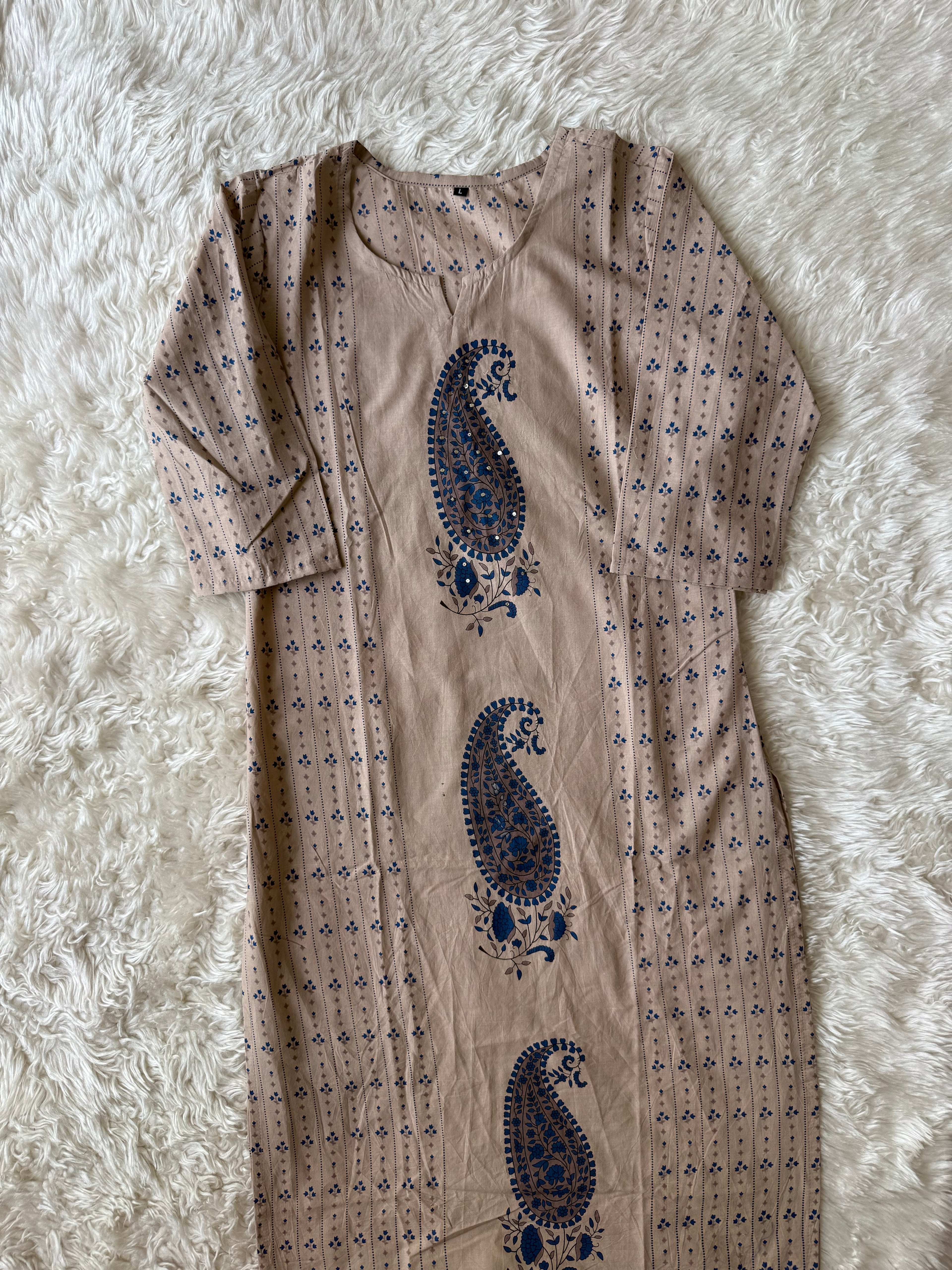 Budget Friendly Kurti Pant Dupatta Set