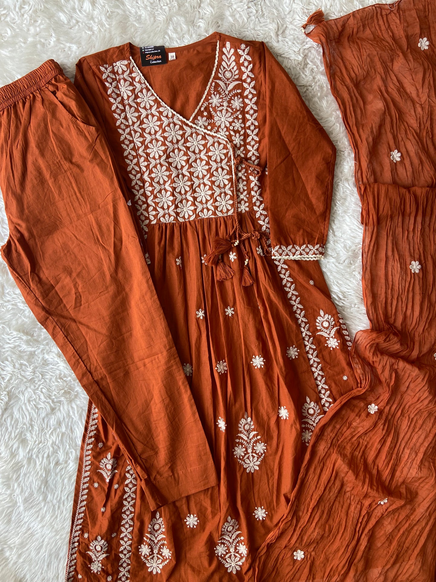 Pure Cotton Thread Work Collection