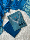 Budget Friendly Kurti Pant Dupatta Set
