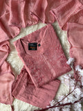 “ Plus Size” Premium Muslin Kurti Pant Dupatta Set
