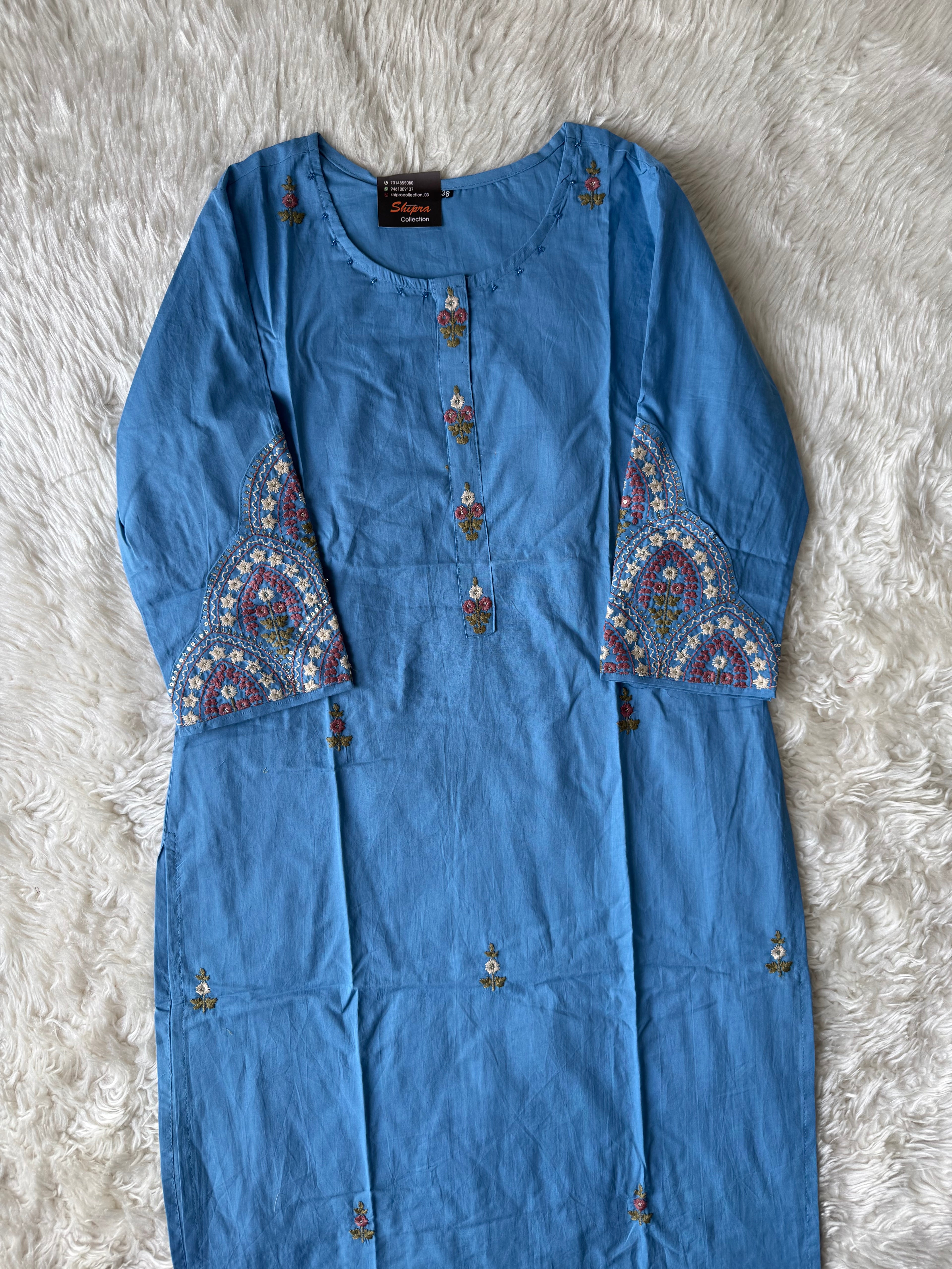 Premium Cotton Thread Work Collection