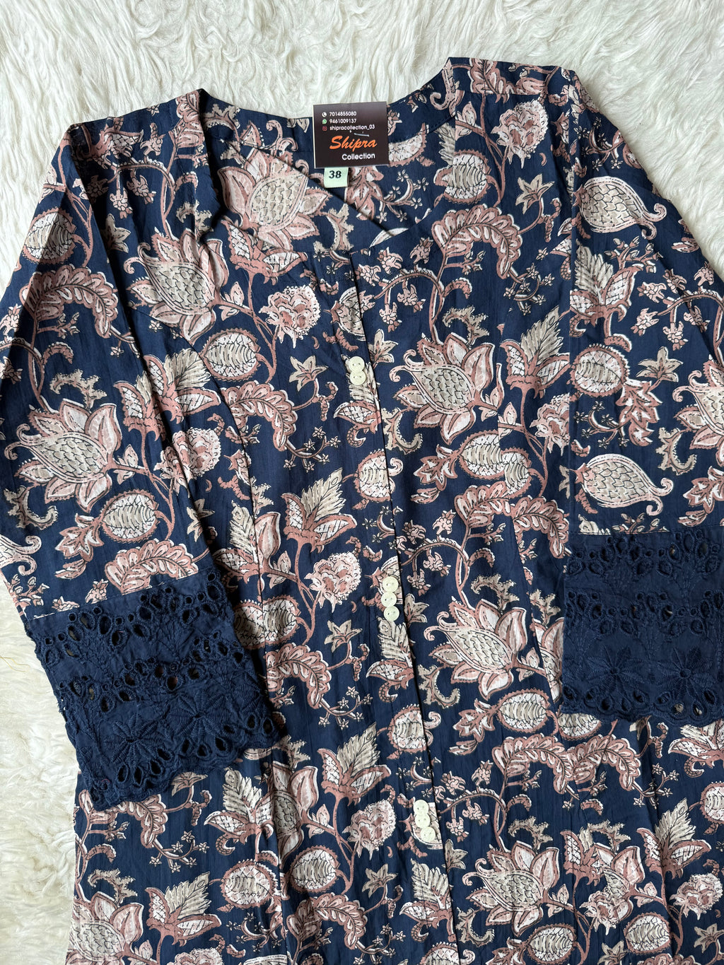 Pure Cotton Kurti Pant Set