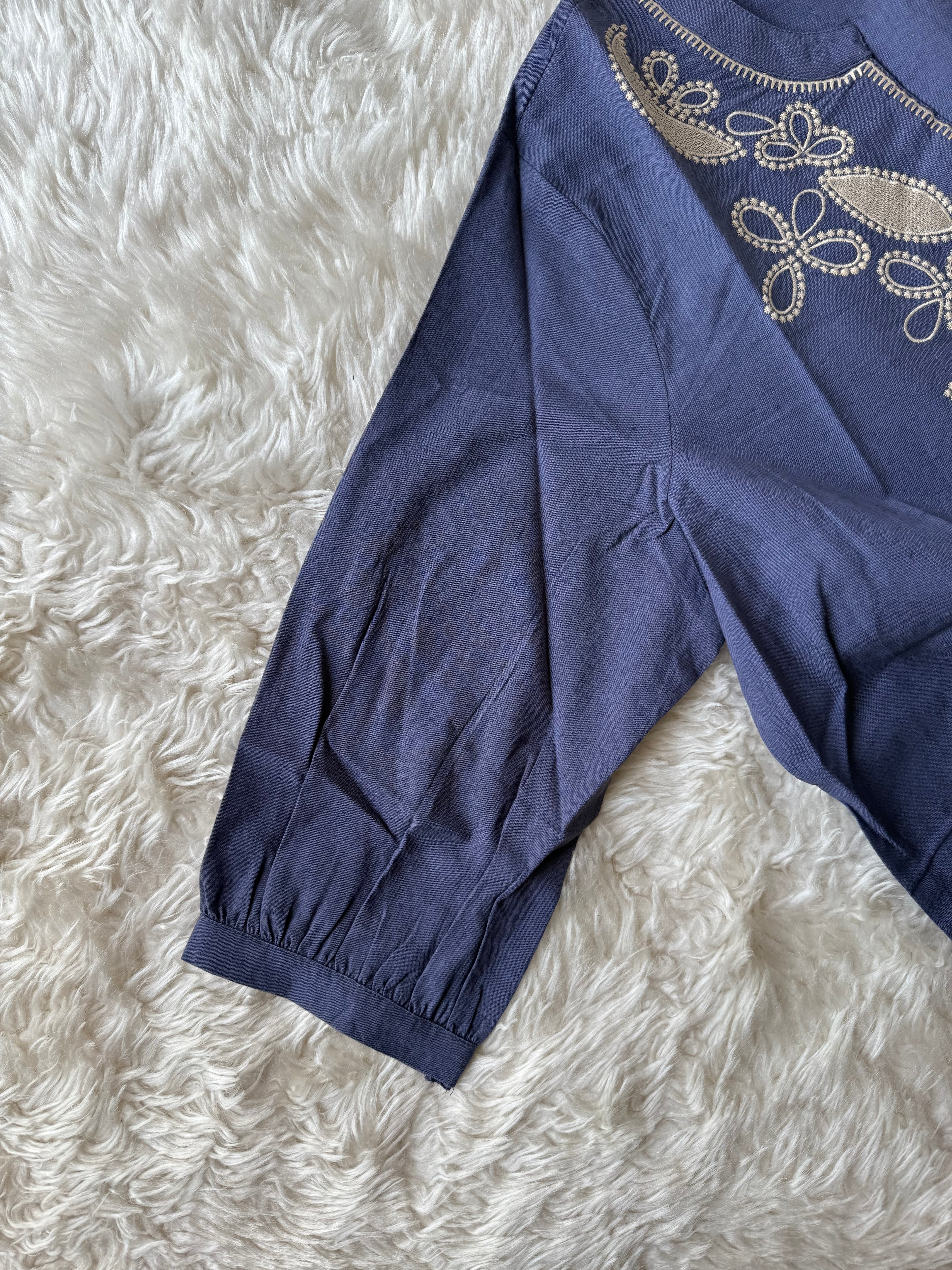 “Plus Size” Khadi Cotton Short Kurti