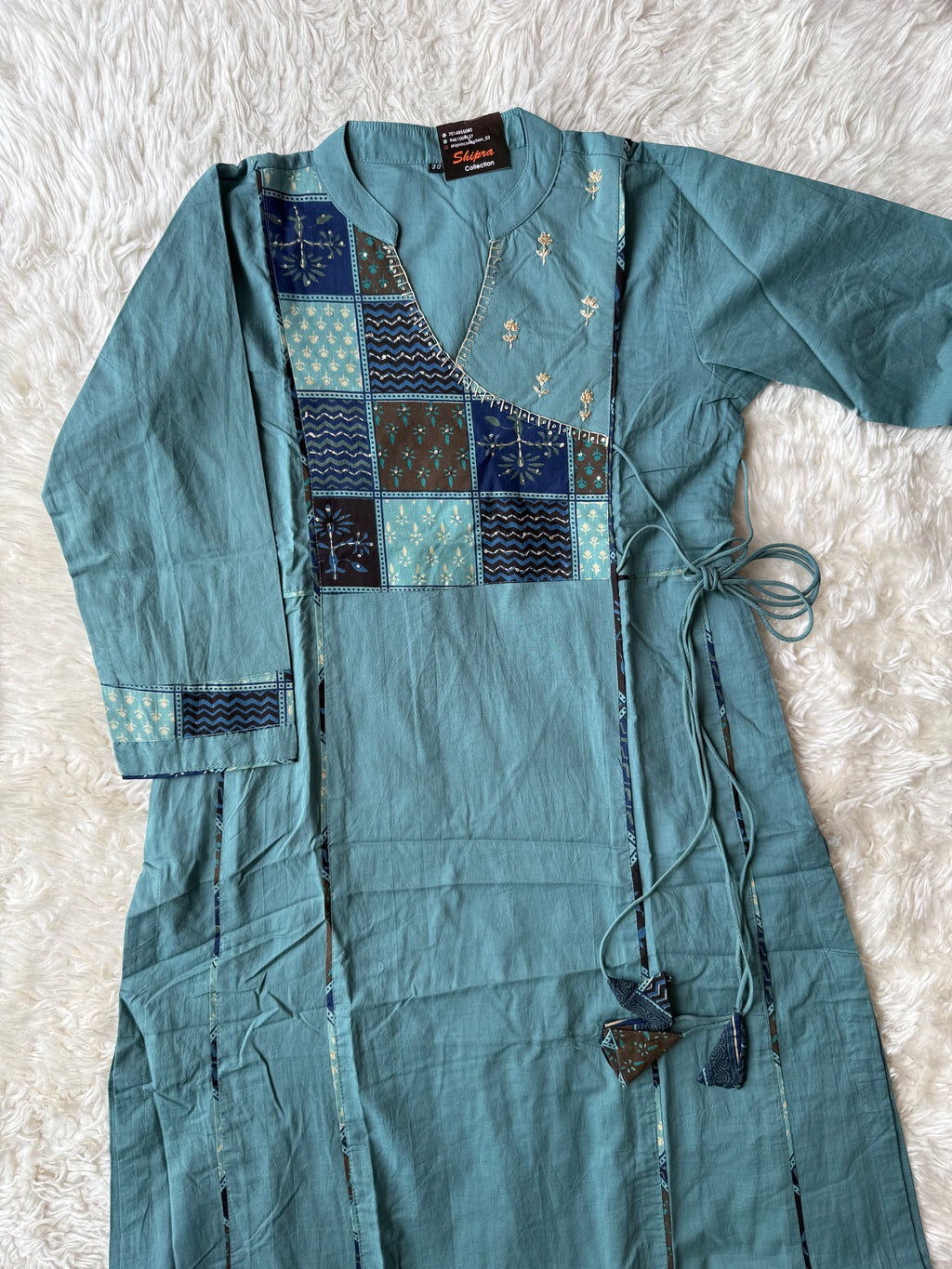 Premium Cotton Kurti Pant Dupatta Set