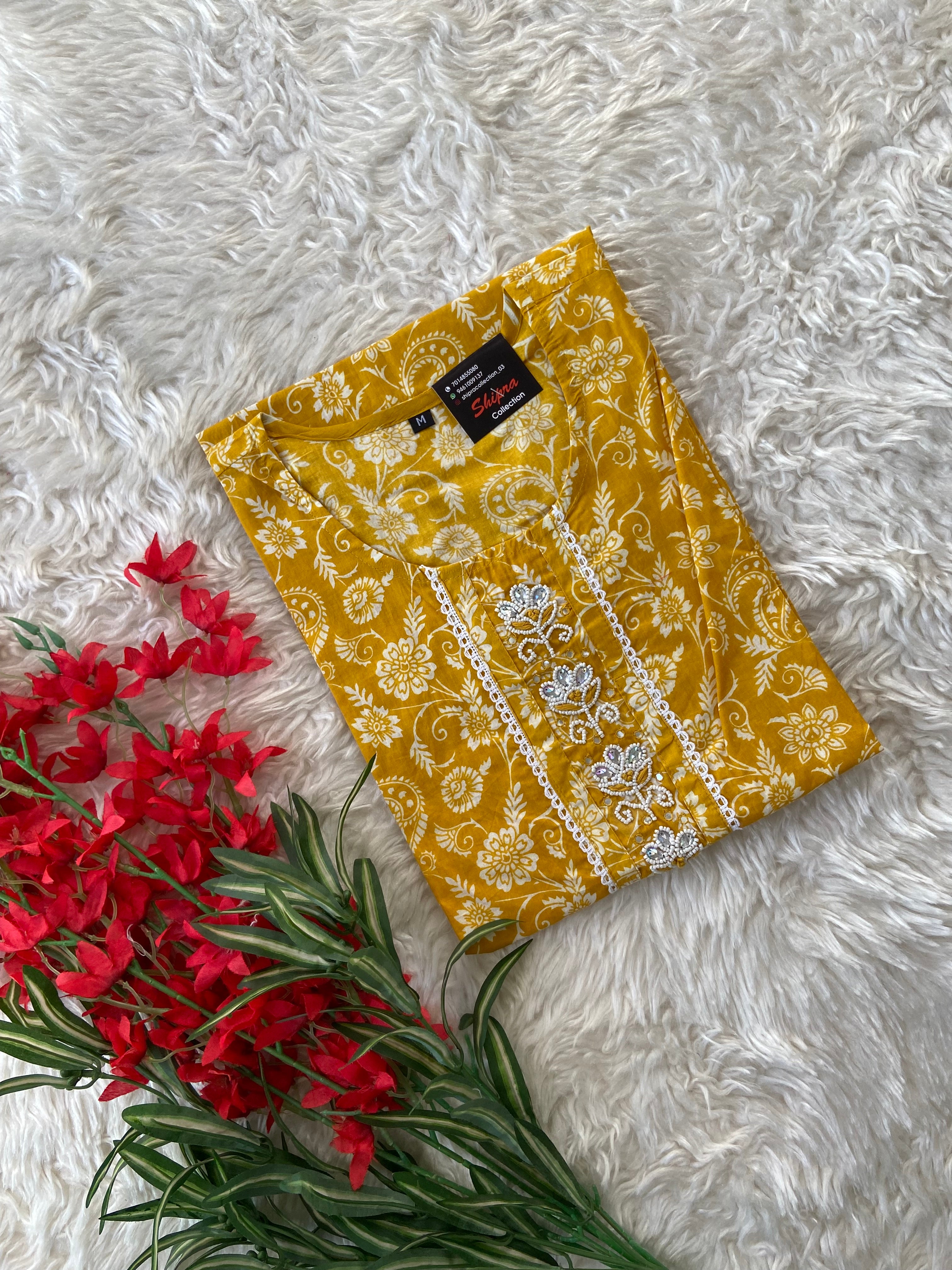 Pure Cotton Kurti