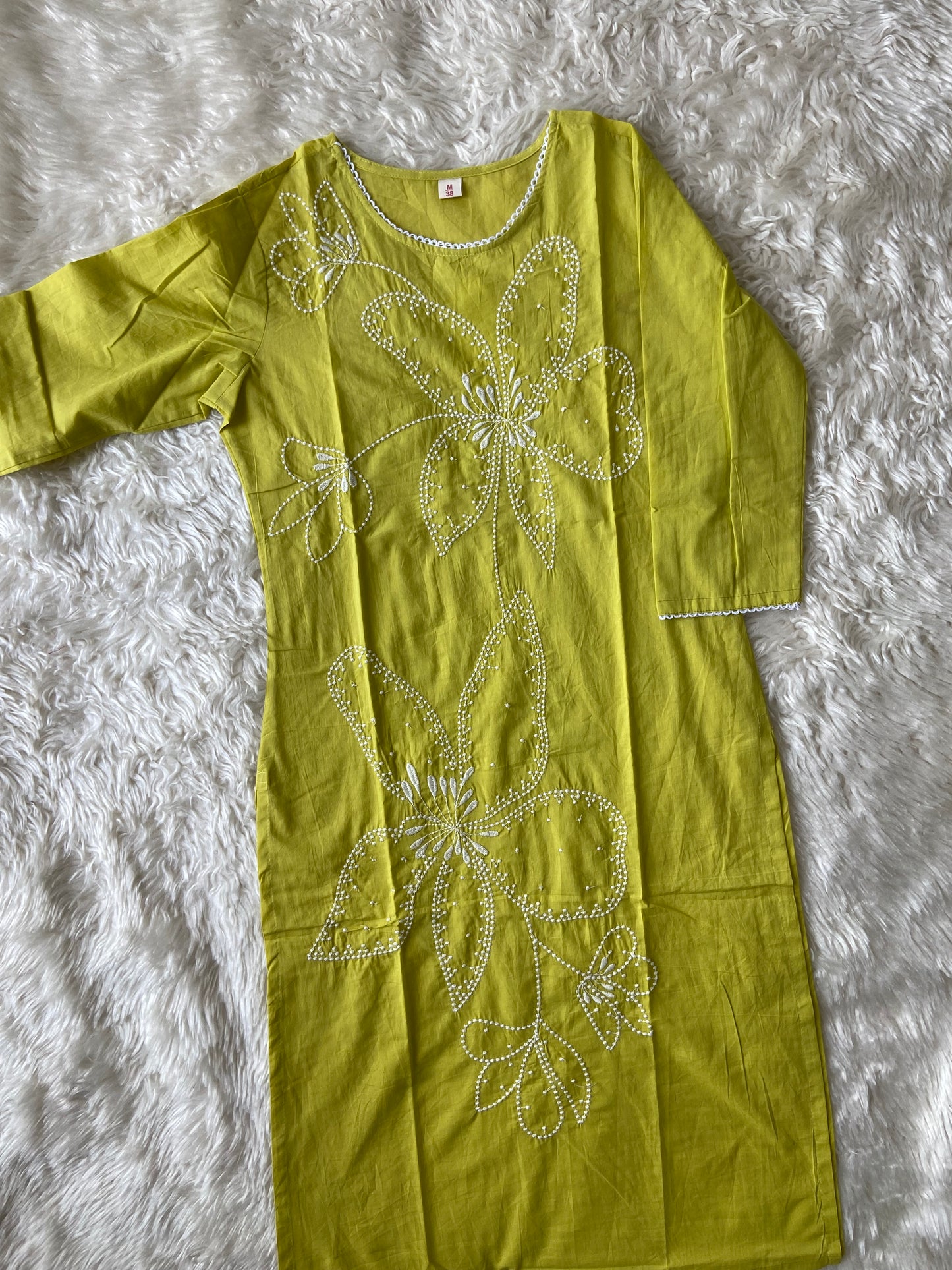 Hit selling 🛍️ Pure Cotton Kurti Pant Dupatta Set