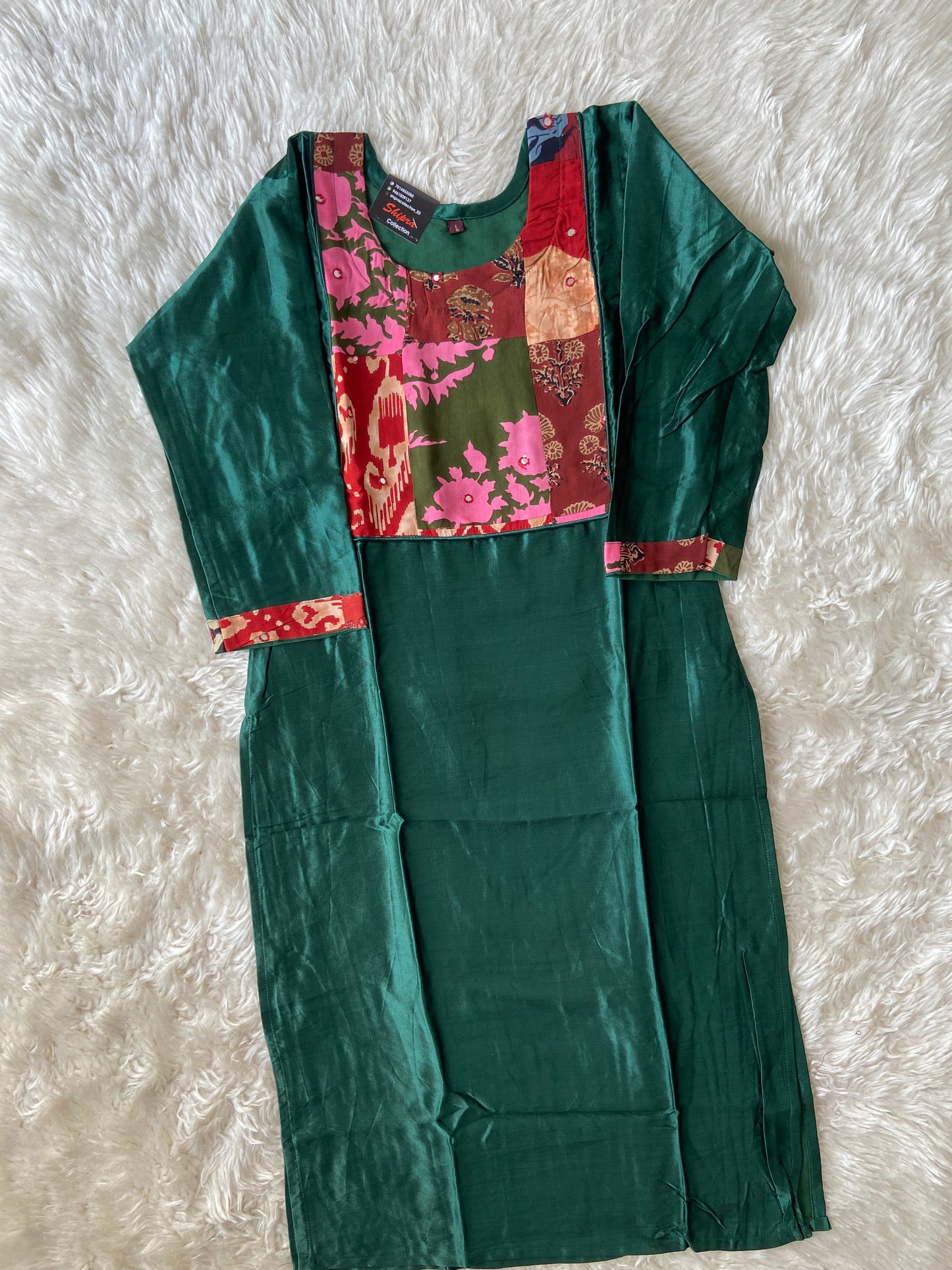 Gazi Silk Kurti