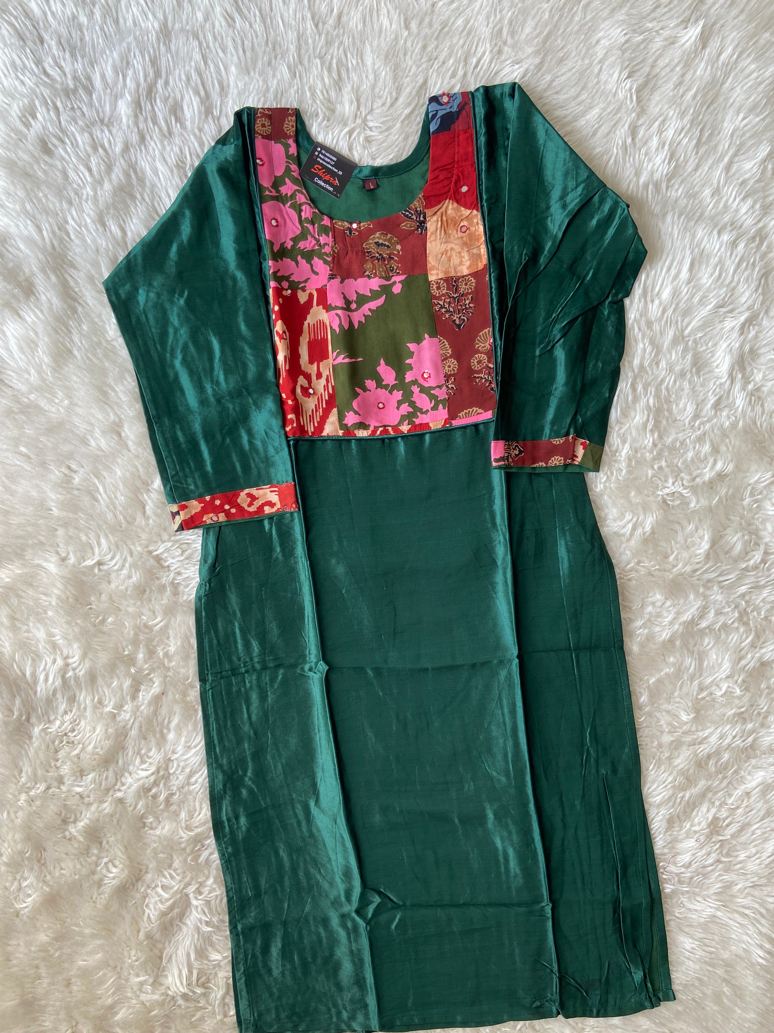 Gazi Silk Kurti
