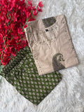 Cotton Kurti Pant Set