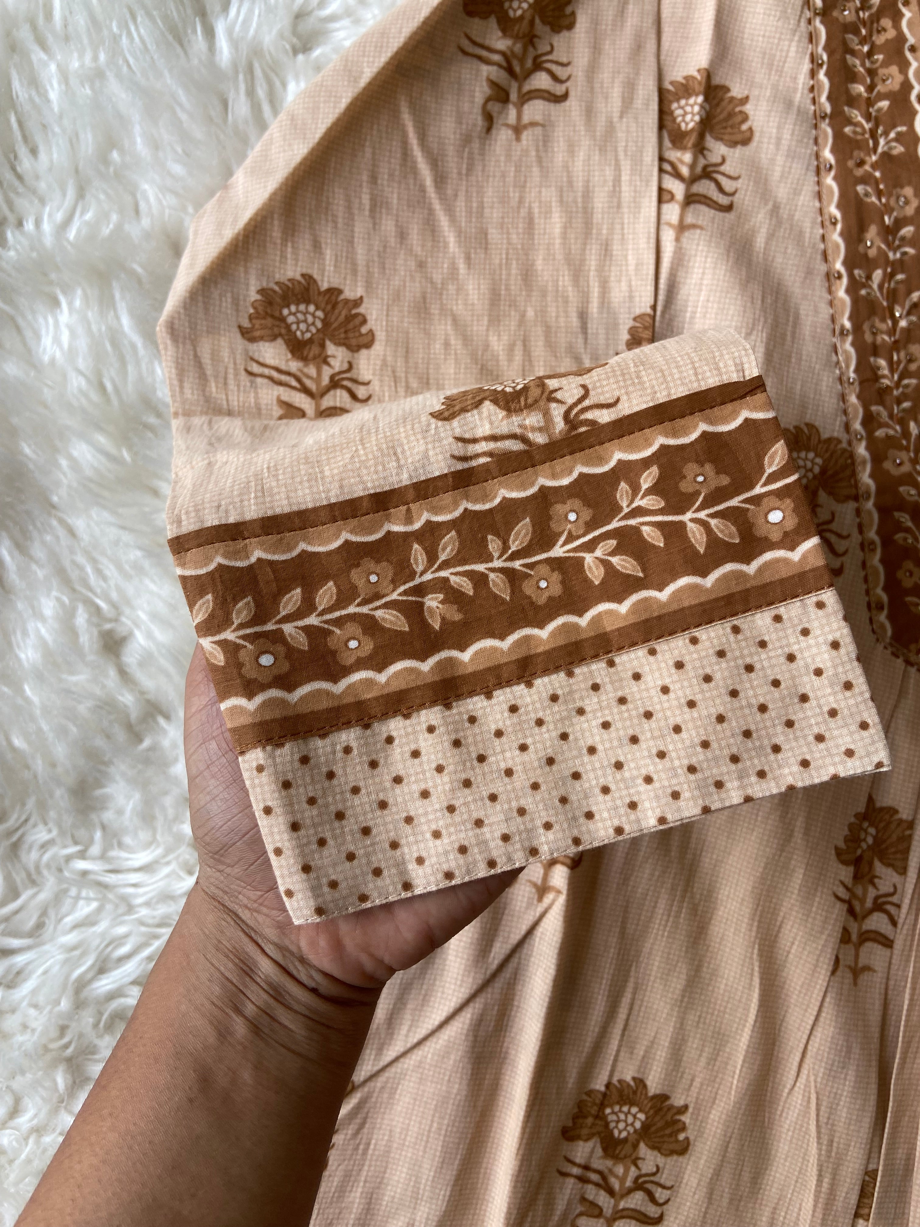 Premium Cotton Kurti Pant Dupatta Set